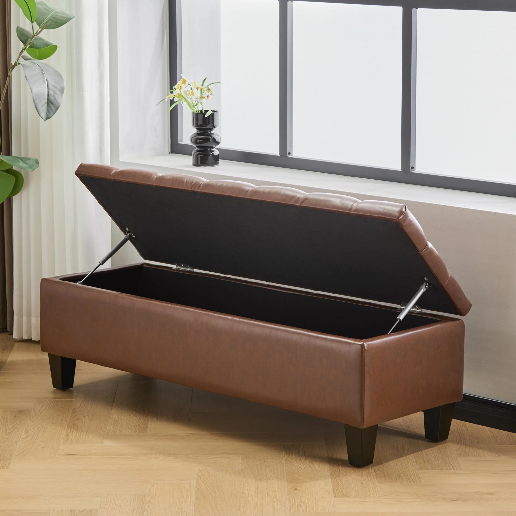 Ottoman Bench With Storage - Image 19