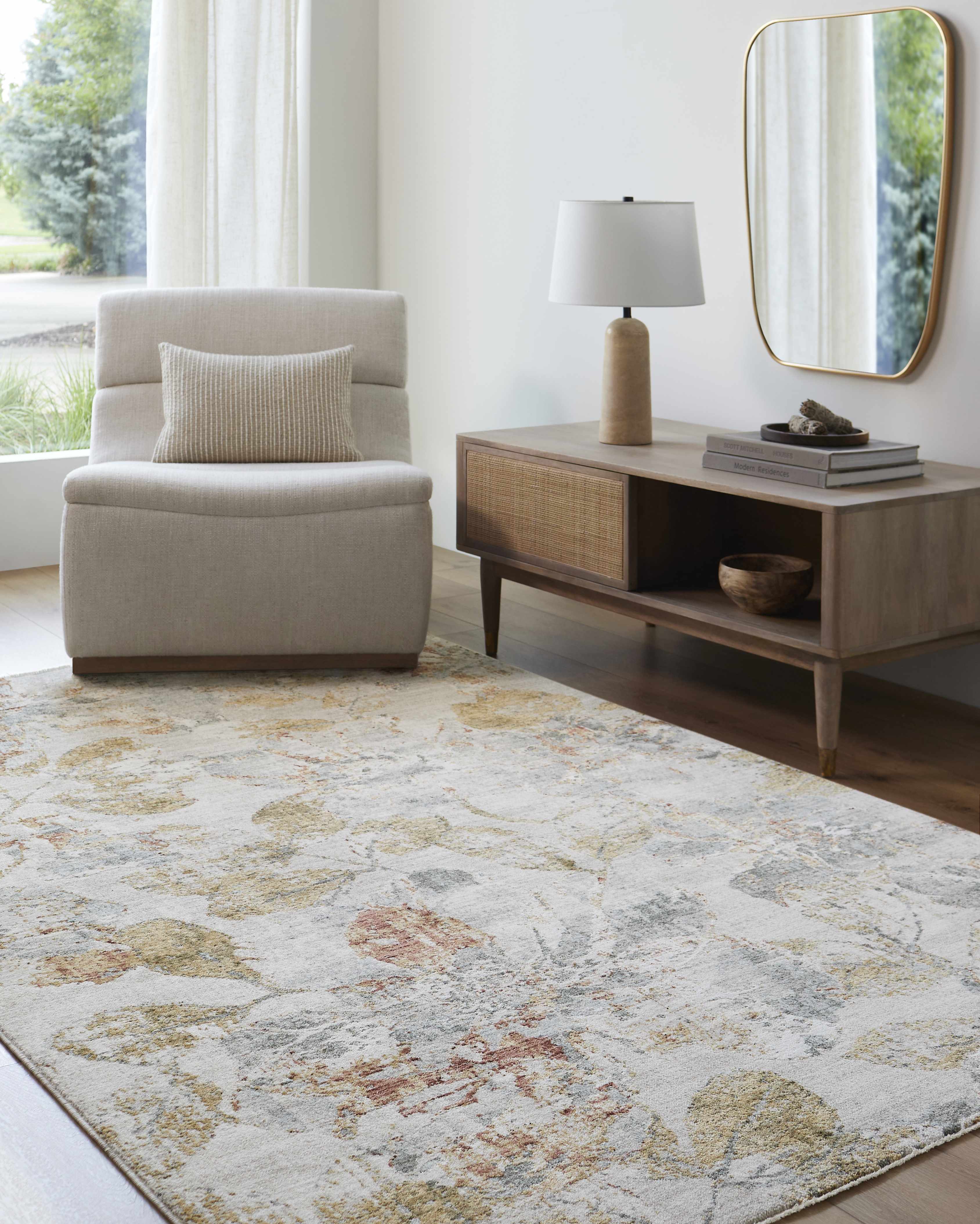 Ouida Floral Rug - Image 2