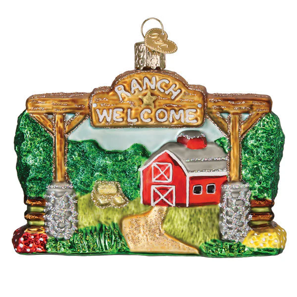 Our Ranch Ornament by Old World Christmas - Image 3
