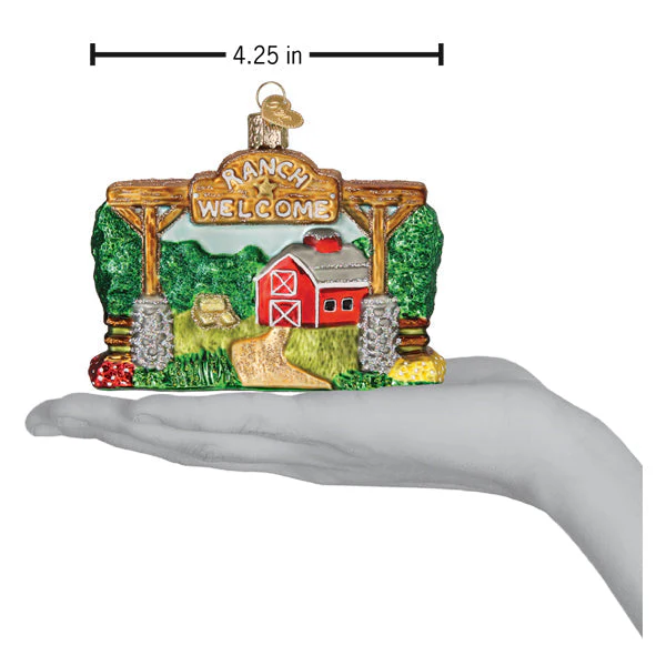 Our Ranch Ornament by Old World Christmas - Image 6