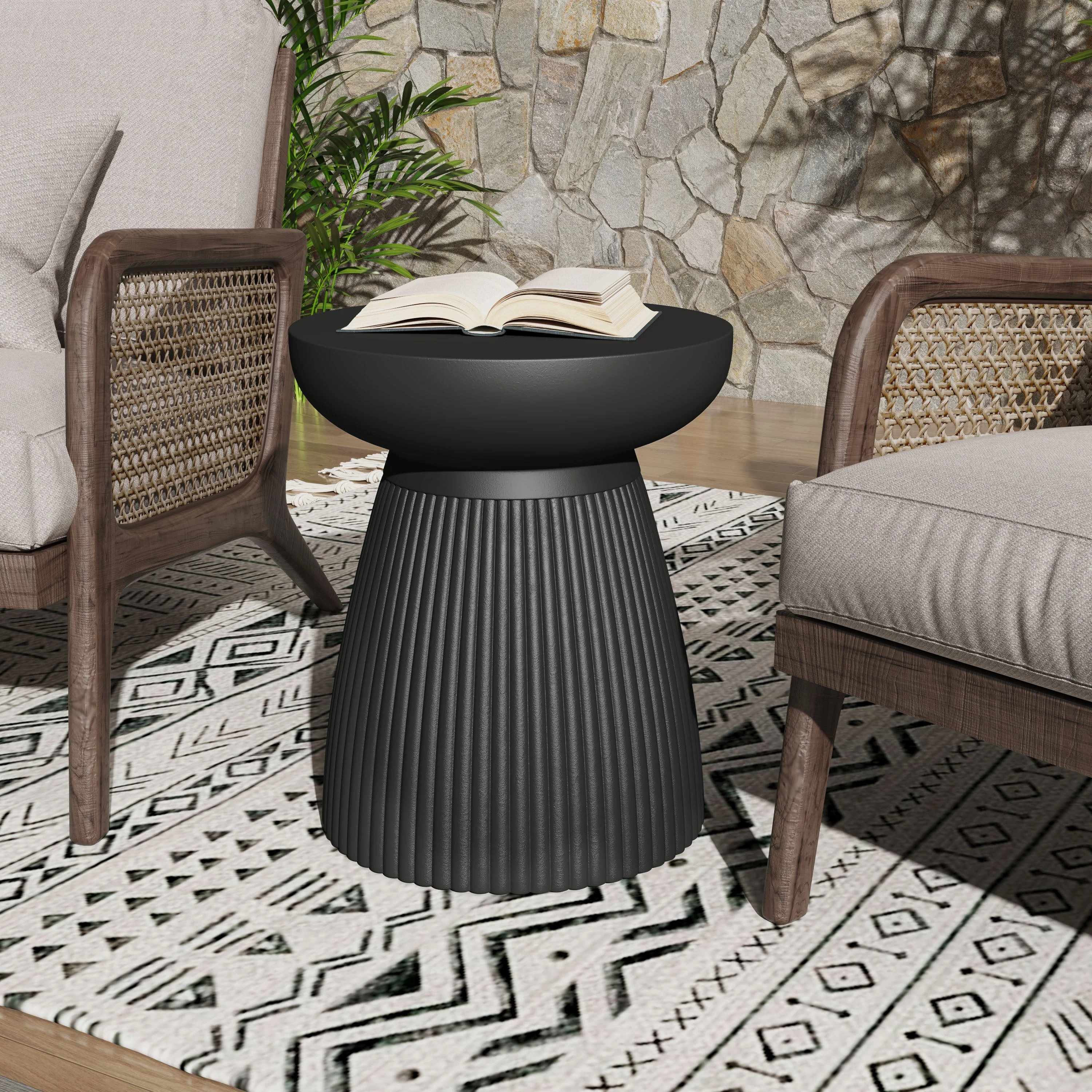 Outdoor 20''H MGO Side Table - Image 3
