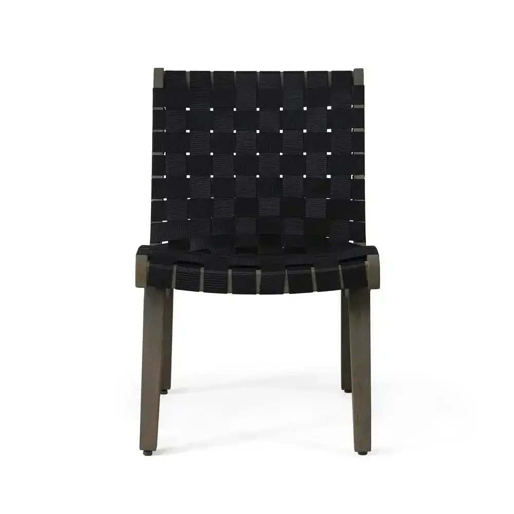 Outdoor 3 Piece Rope Weave Patio Seating Set - Image 7