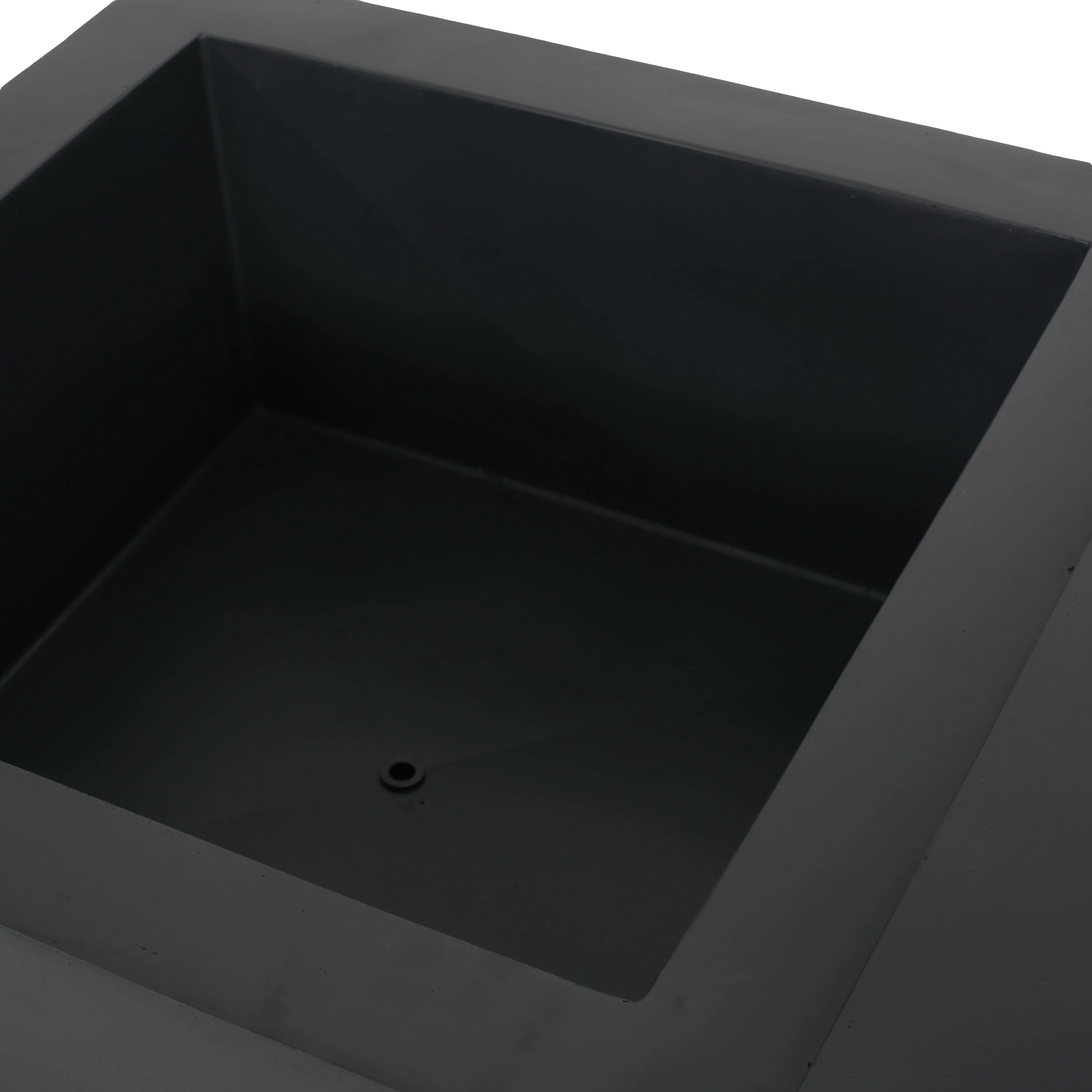 Outdoor 50,000 BTU Lightweight Concrete Fire Pit Table with Storage - Image 16