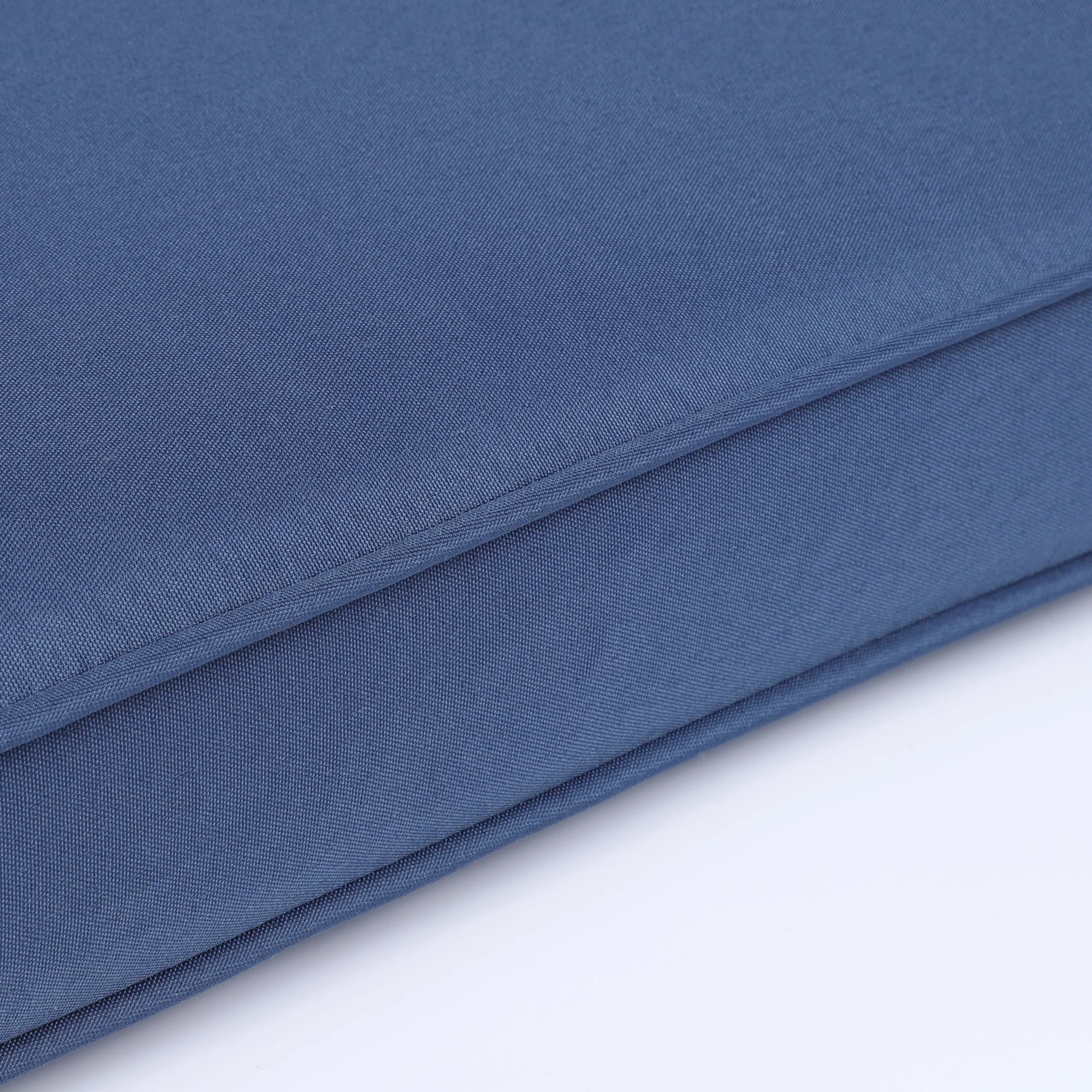 Outdoor Chaise Lounge Chair Cushion - Navy Blue Polyester - Image 9