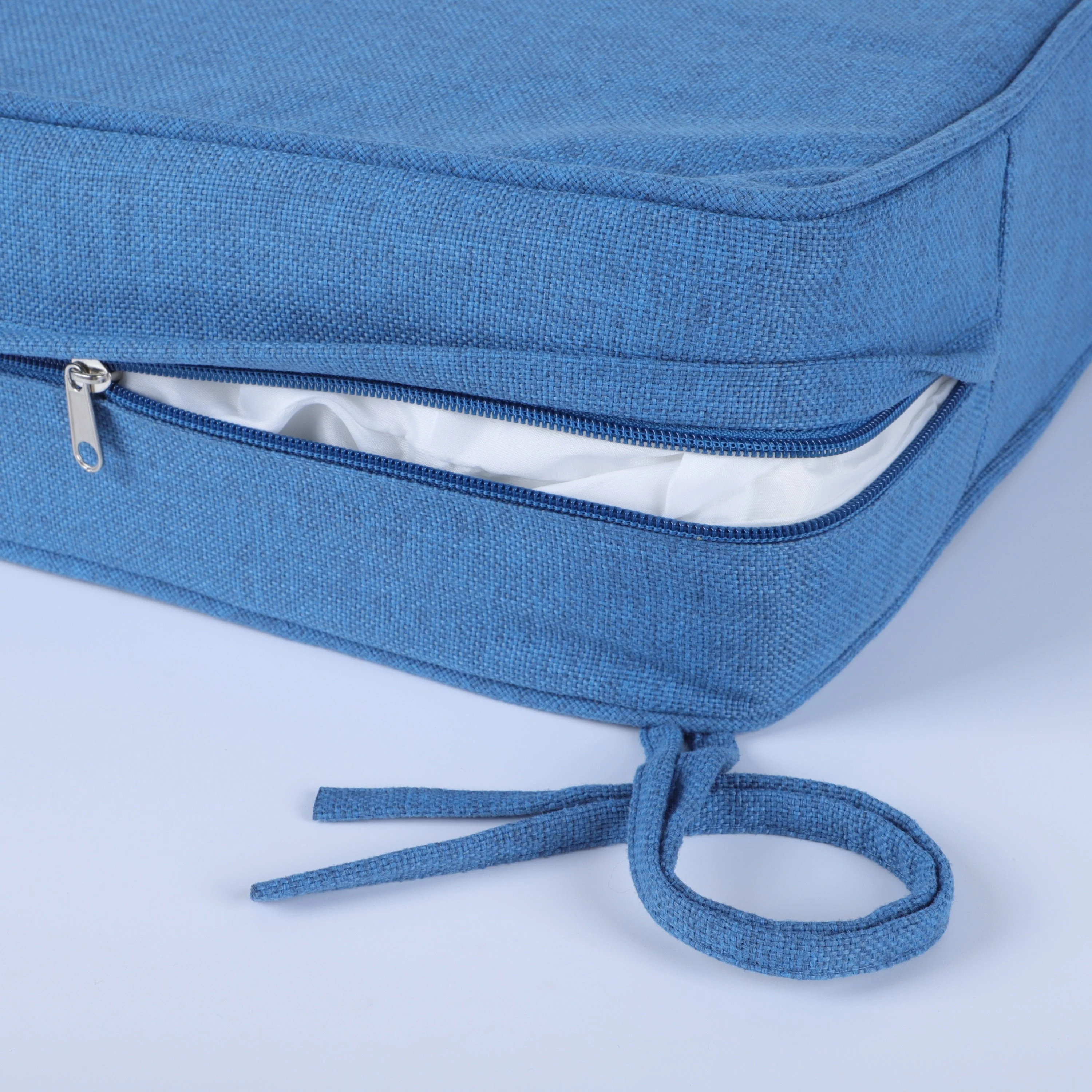 Outdoor Deep Seat Cushion Set - Navy Blue, 24x24 Inch - Image 7