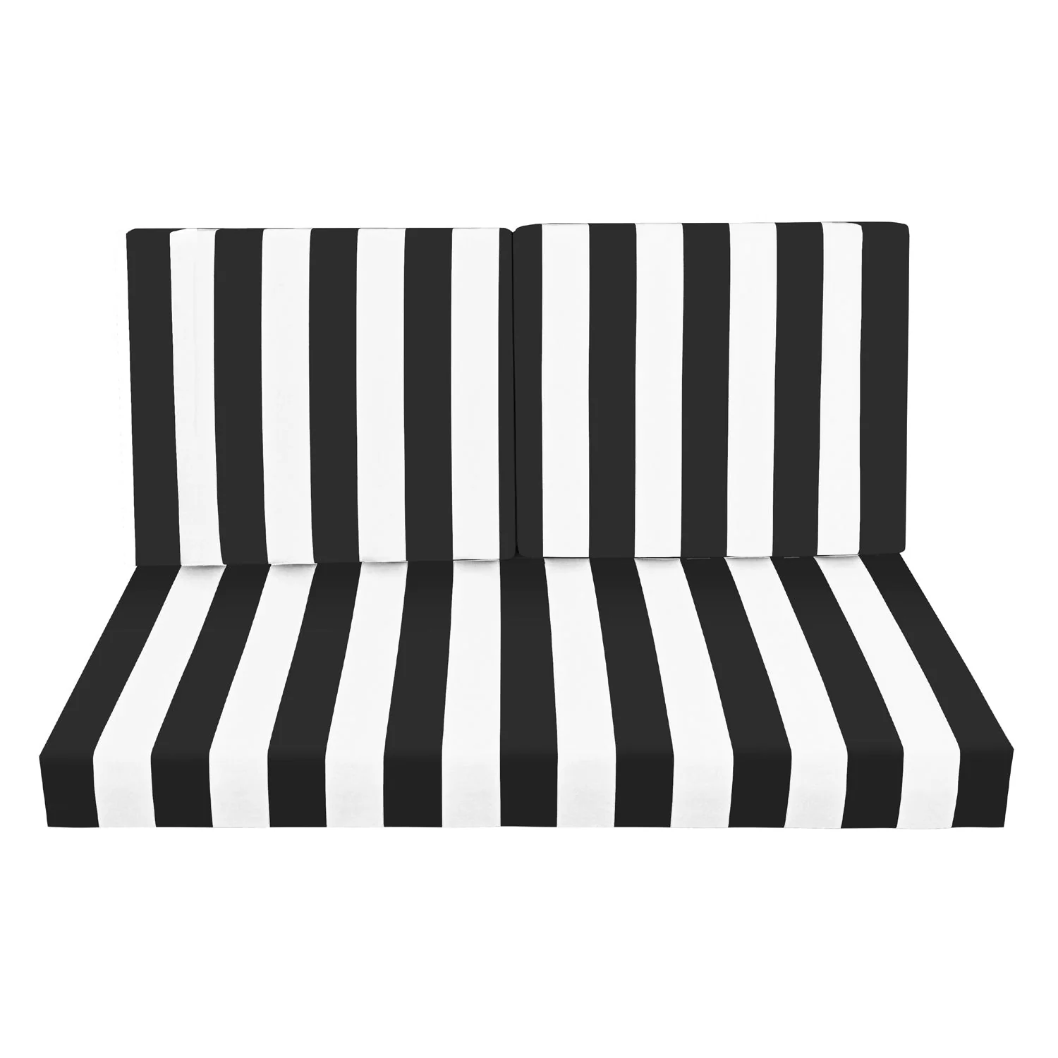 Outdoor Deep Seat Cushions for Patio Furniture, Set of 2 - Image 12