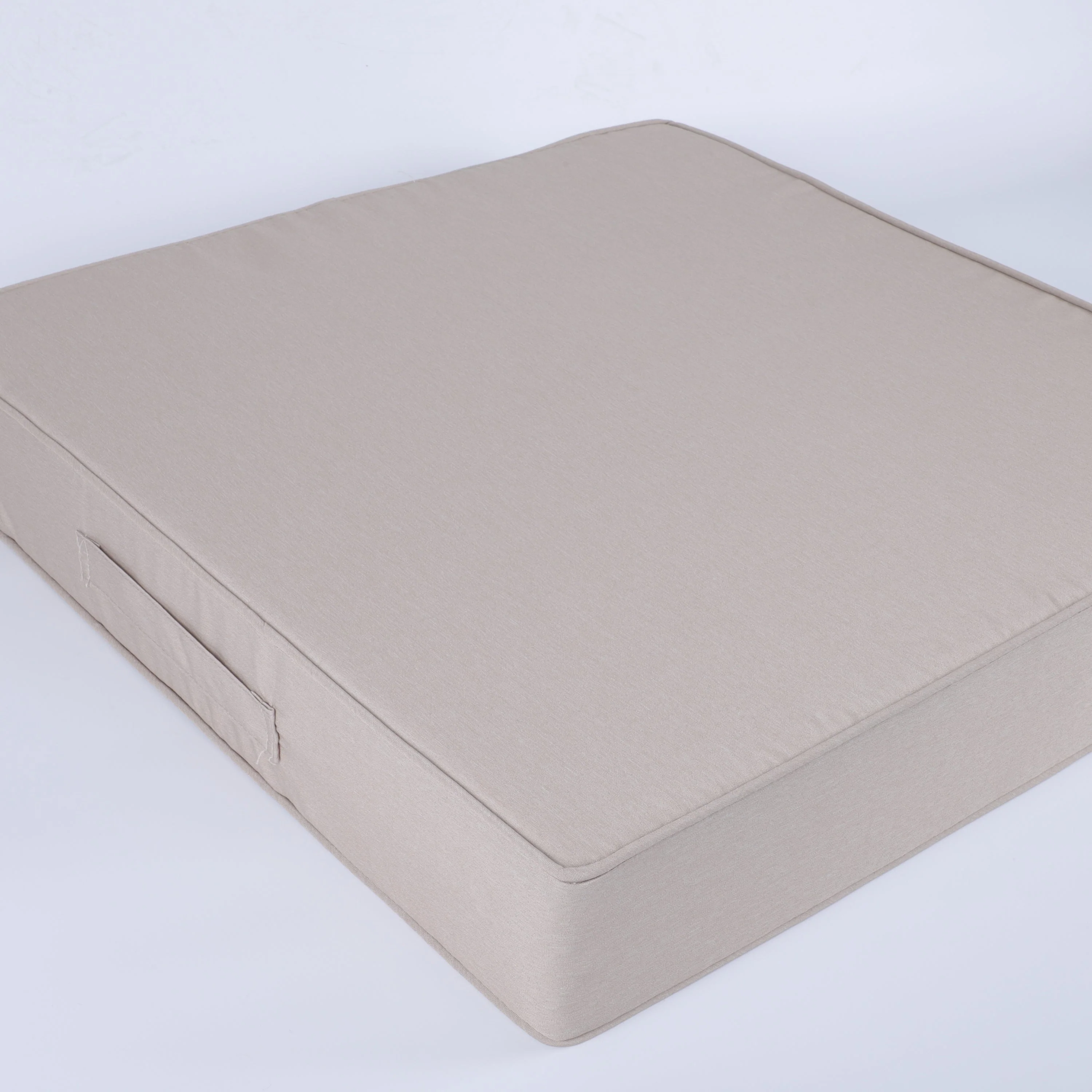 Outdoor Deep Seat Cushions for Patio Furniture Waterproof Set, Beige Polyester 24x24x4 Inches - Image 4