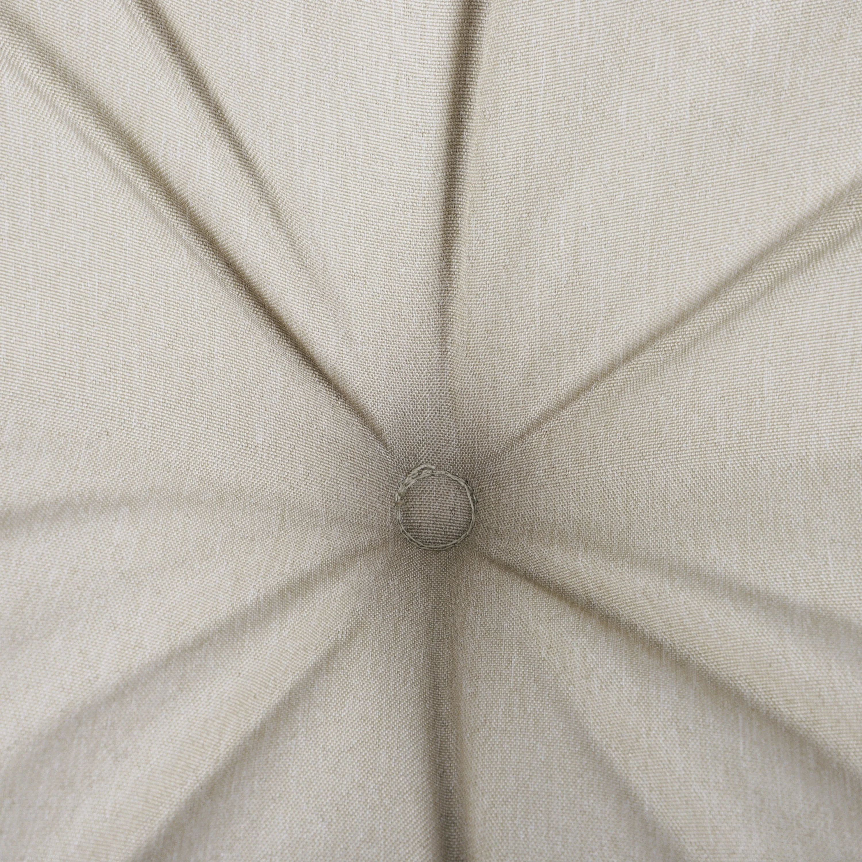 Outdoor Deep Seat Cushions for Patio Furniture Waterproof Set, Beige Polyester 24x24x4 Inches - Image 7
