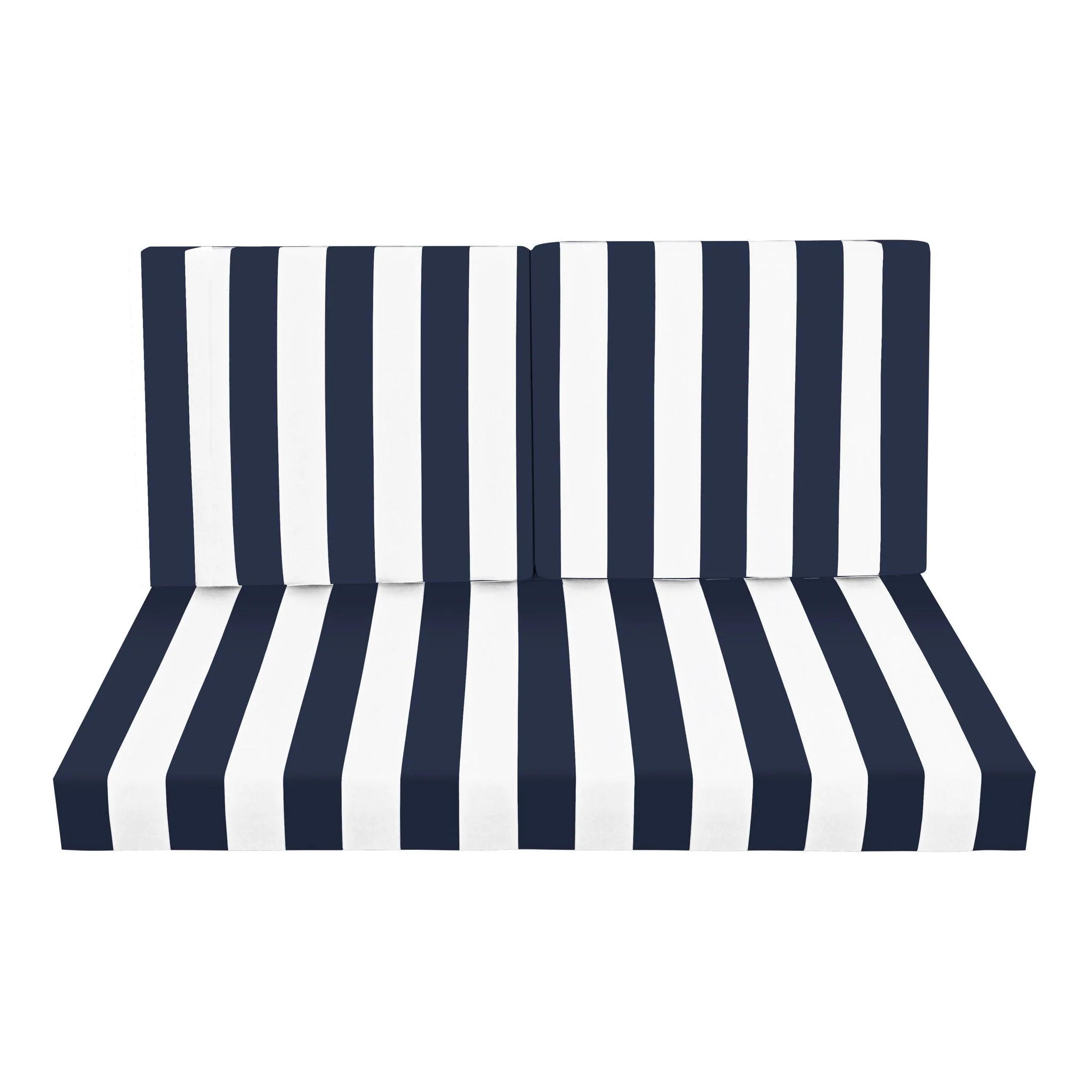 Outdoor Deep Seat Waterproof Replacement Patio Chair Cushions (Set of 2) - Image 5