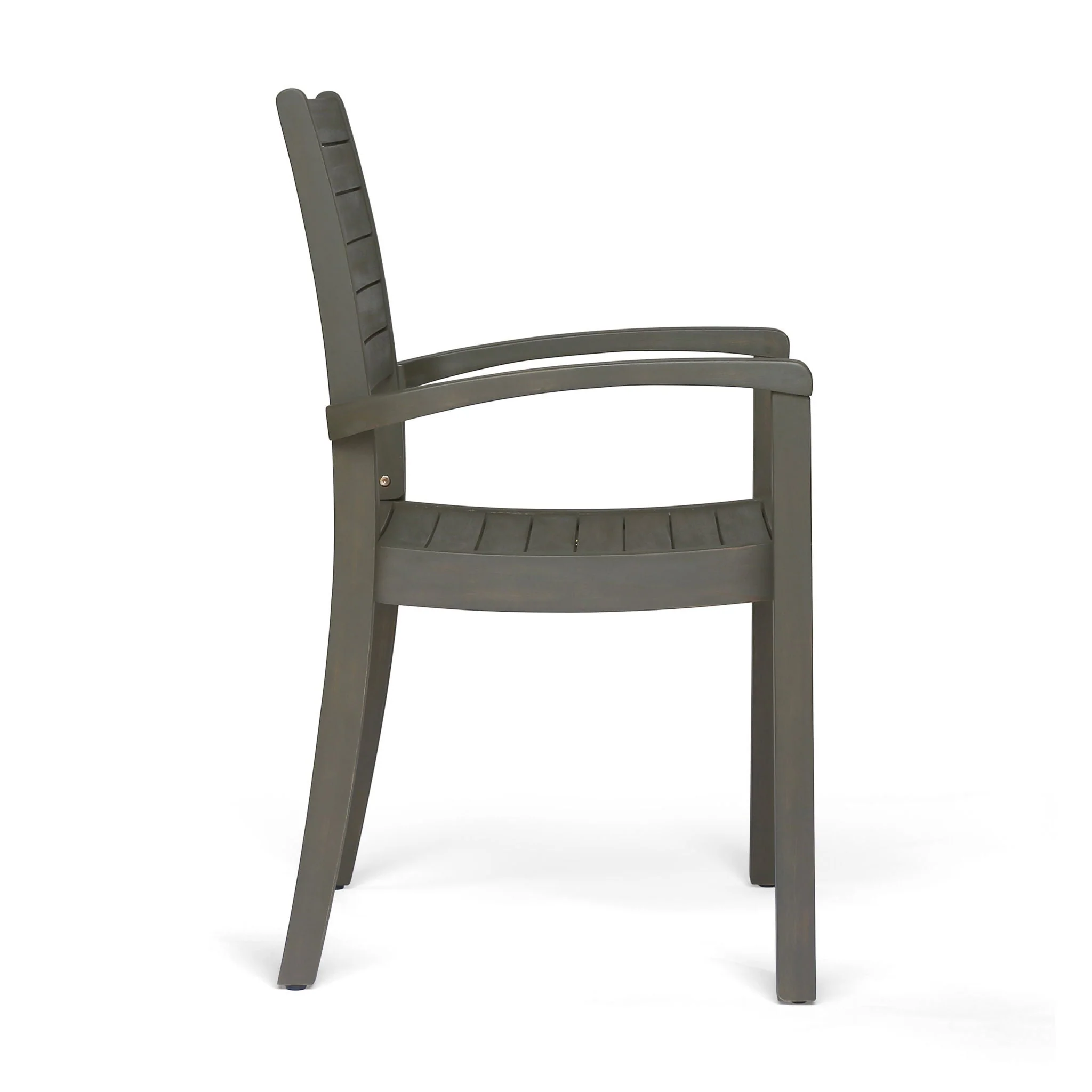 Outdoor Dining Chair, Stacking Design For Patio - Image 3