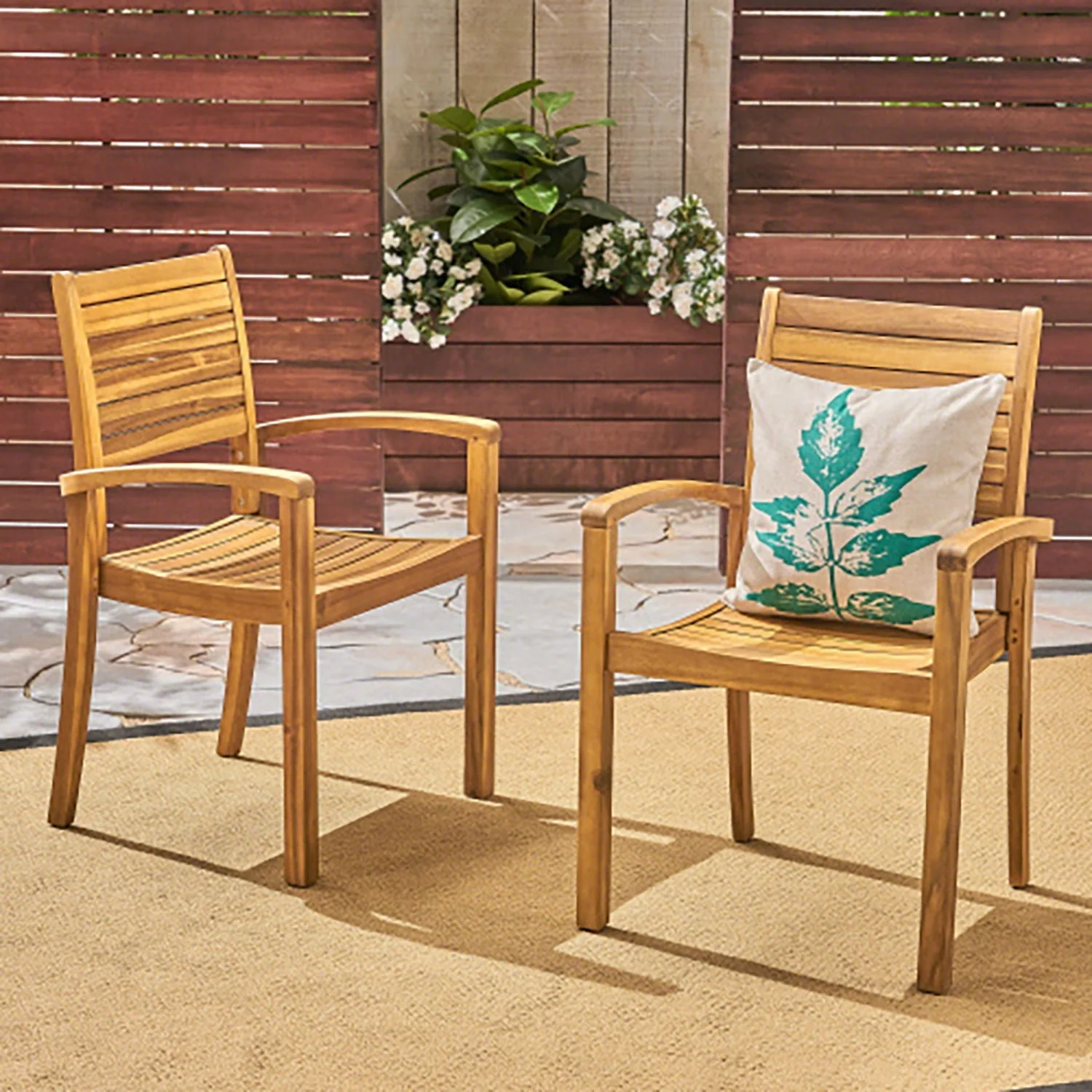 Outdoor Dining Chair, Stacking Design For Patio - Image 6