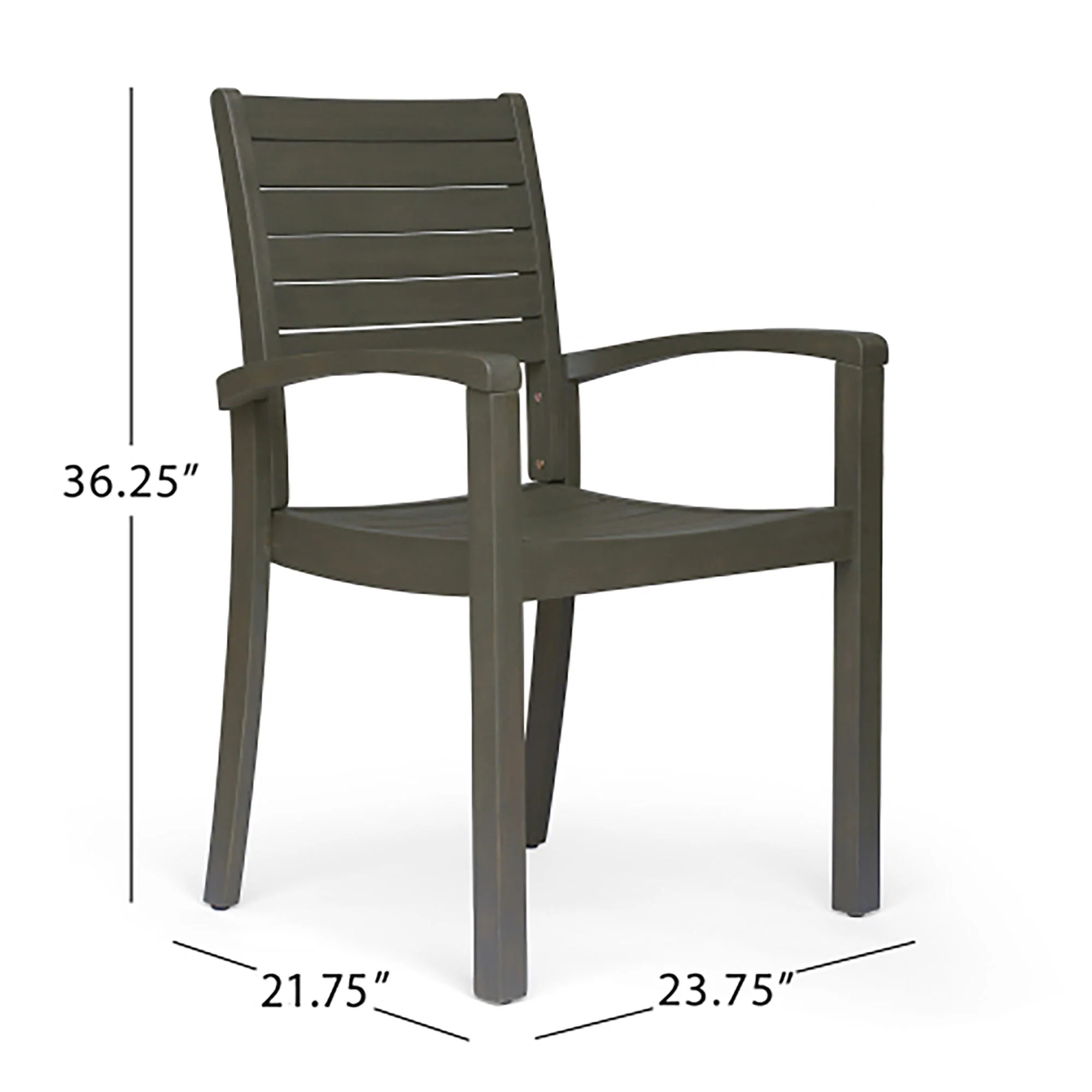 Outdoor Dining Chair, Stacking Design For Patio - Image 7