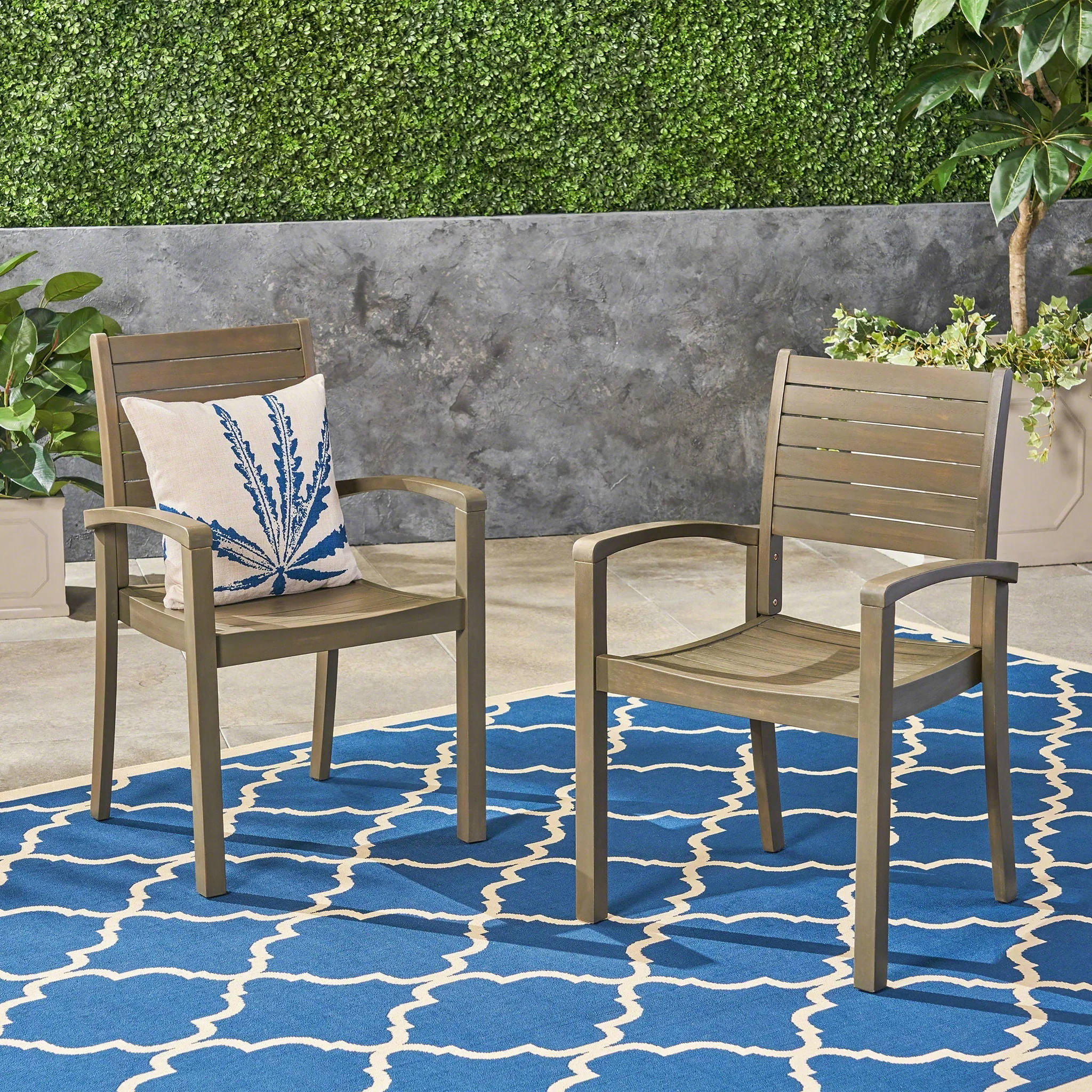 Outdoor Dining Chair, Stacking Design For Patio - Image 8
