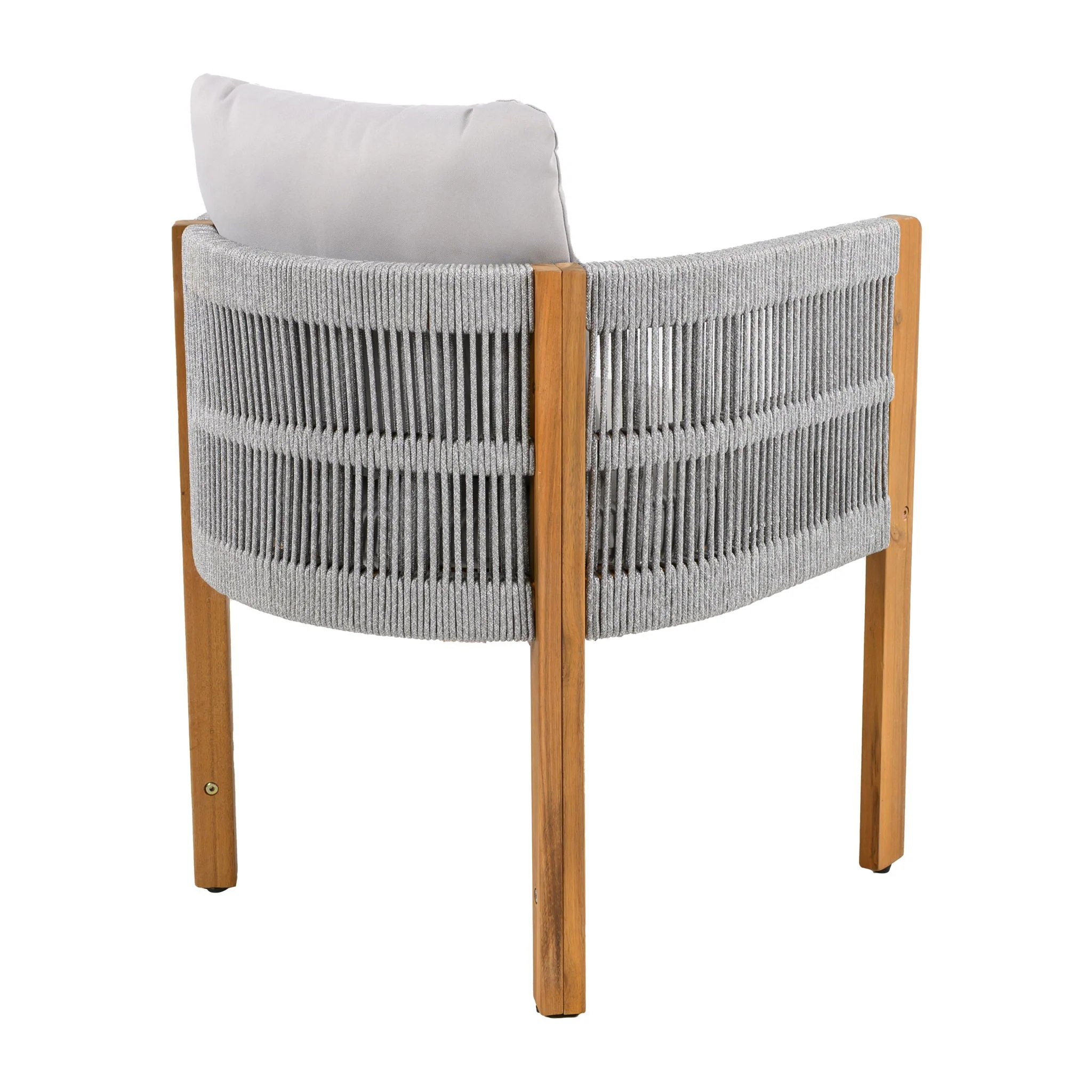 Outdoor Dining Chairs With Rope Handles (Set of 2) - Image 12