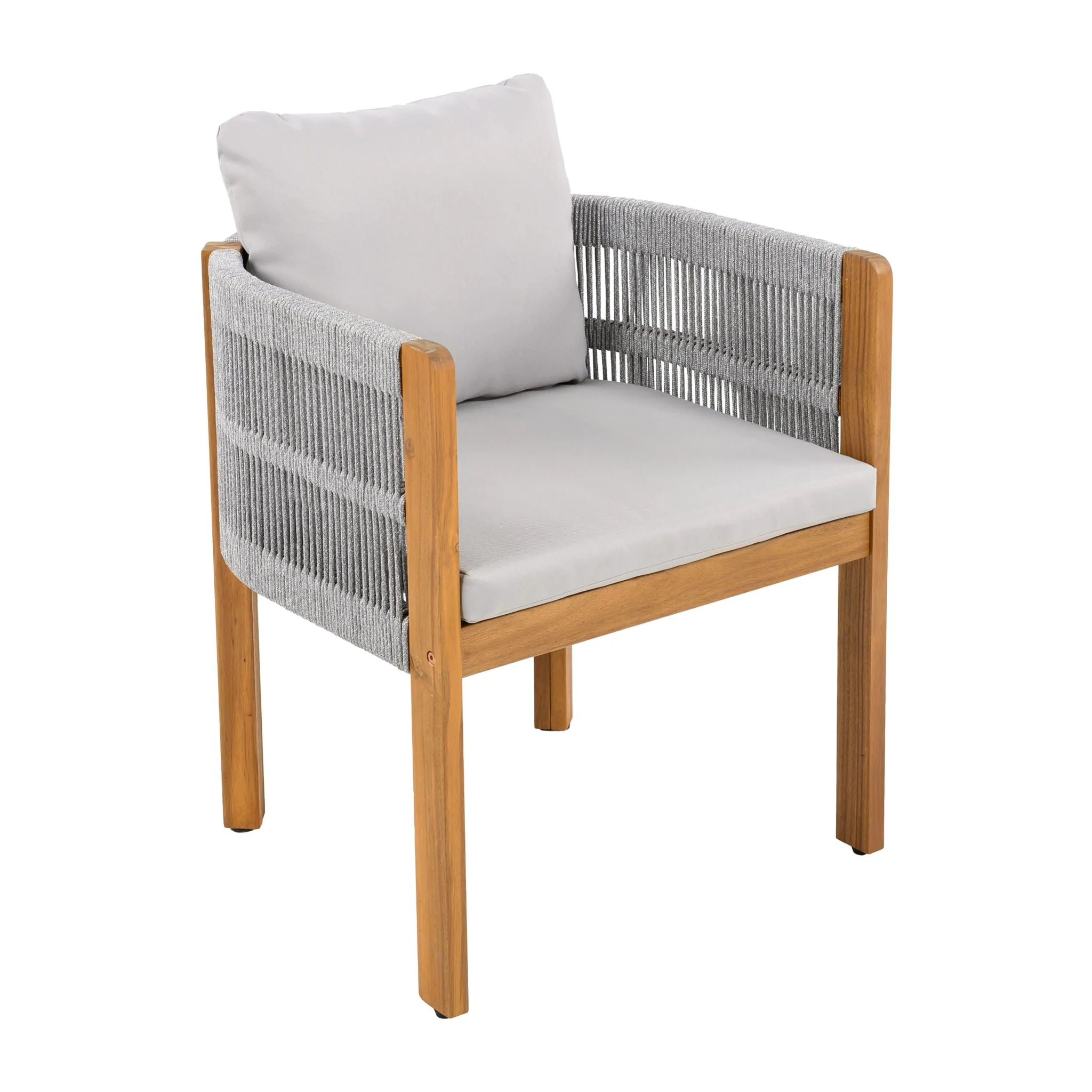 Outdoor Dining Chairs With Rope Handles (Set of 2) - Image 21