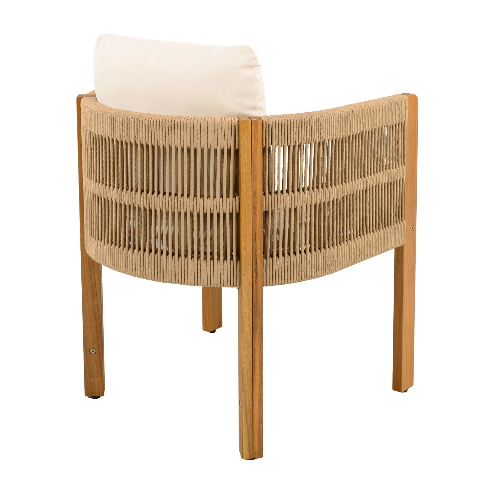 Outdoor Dining Chairs With Rope Handles (Set of 2) - Image 25