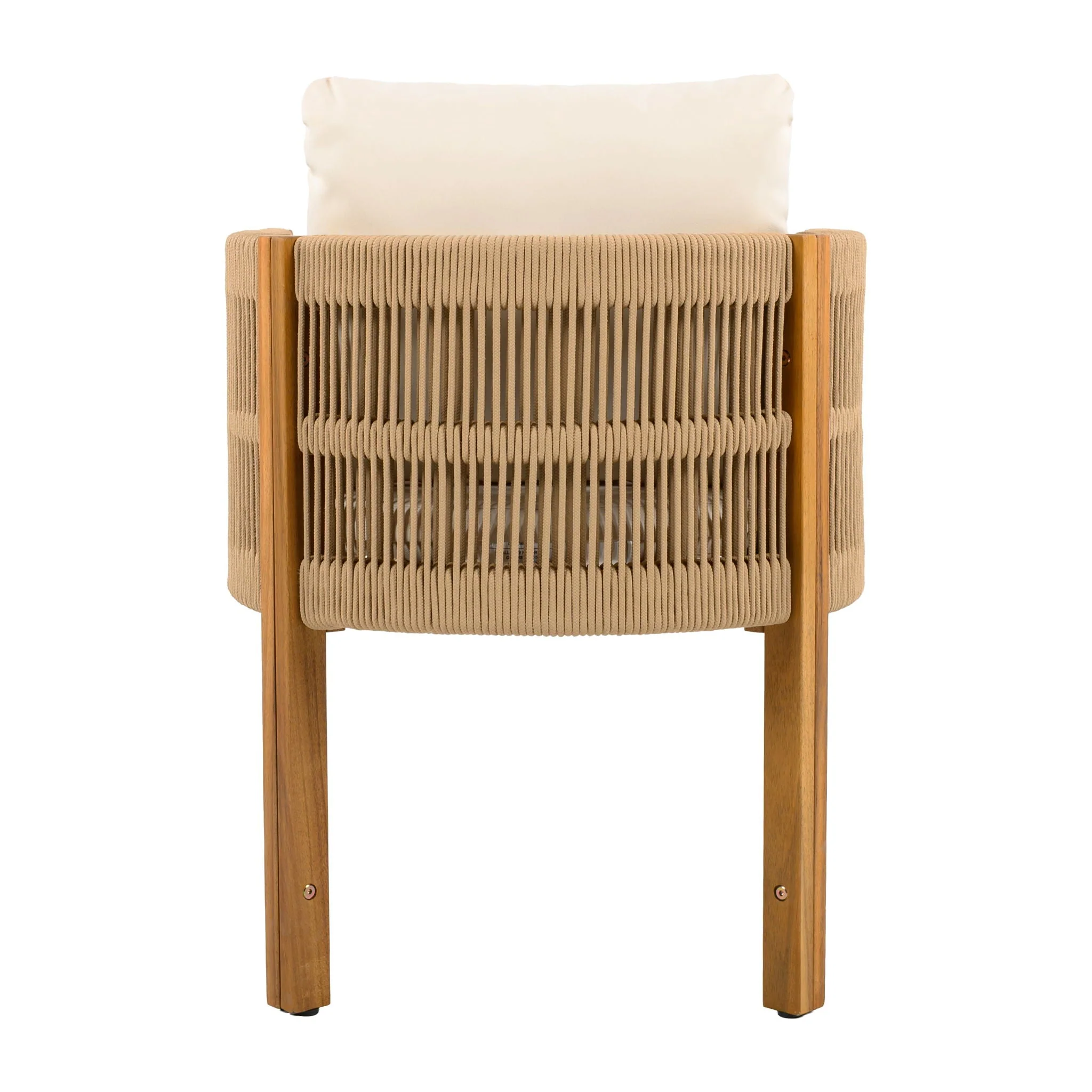 Outdoor Dining Chairs With Rope Handles (Set of 2) - Image 29