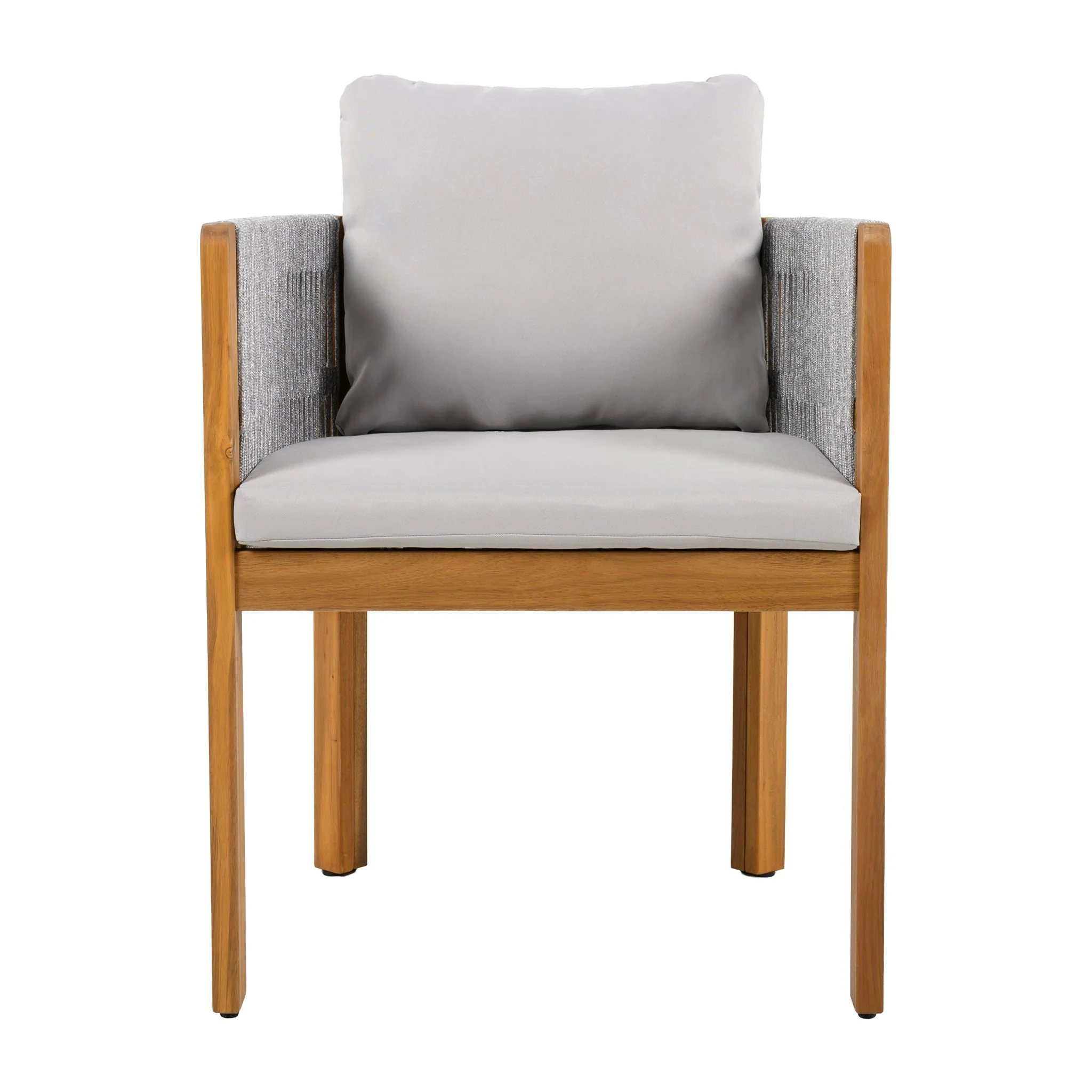 Outdoor Dining Chairs With Rope Handles (Set of 2) - Image 35