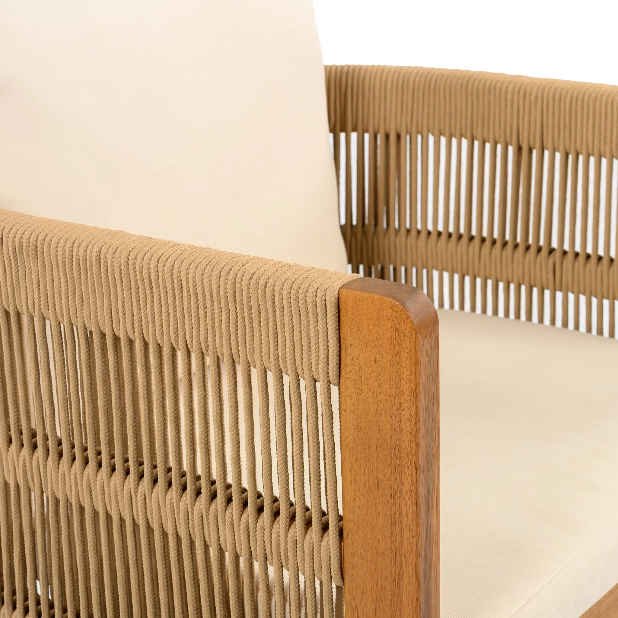 Outdoor Dining Chairs With Rope Handles (Set of 2) - Image 40