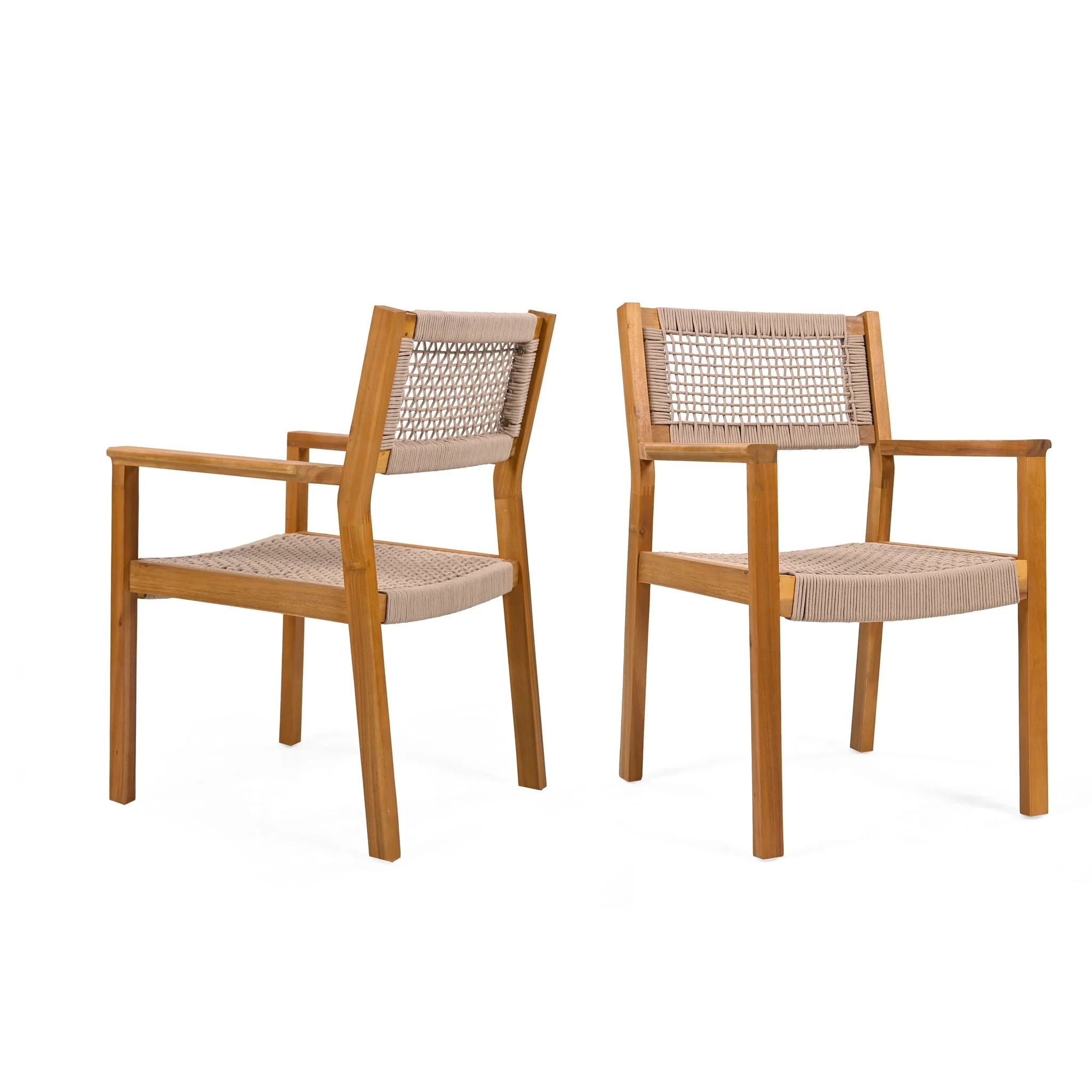 Outdoor Dining Patio Chairs (Set of 2) - Image 4