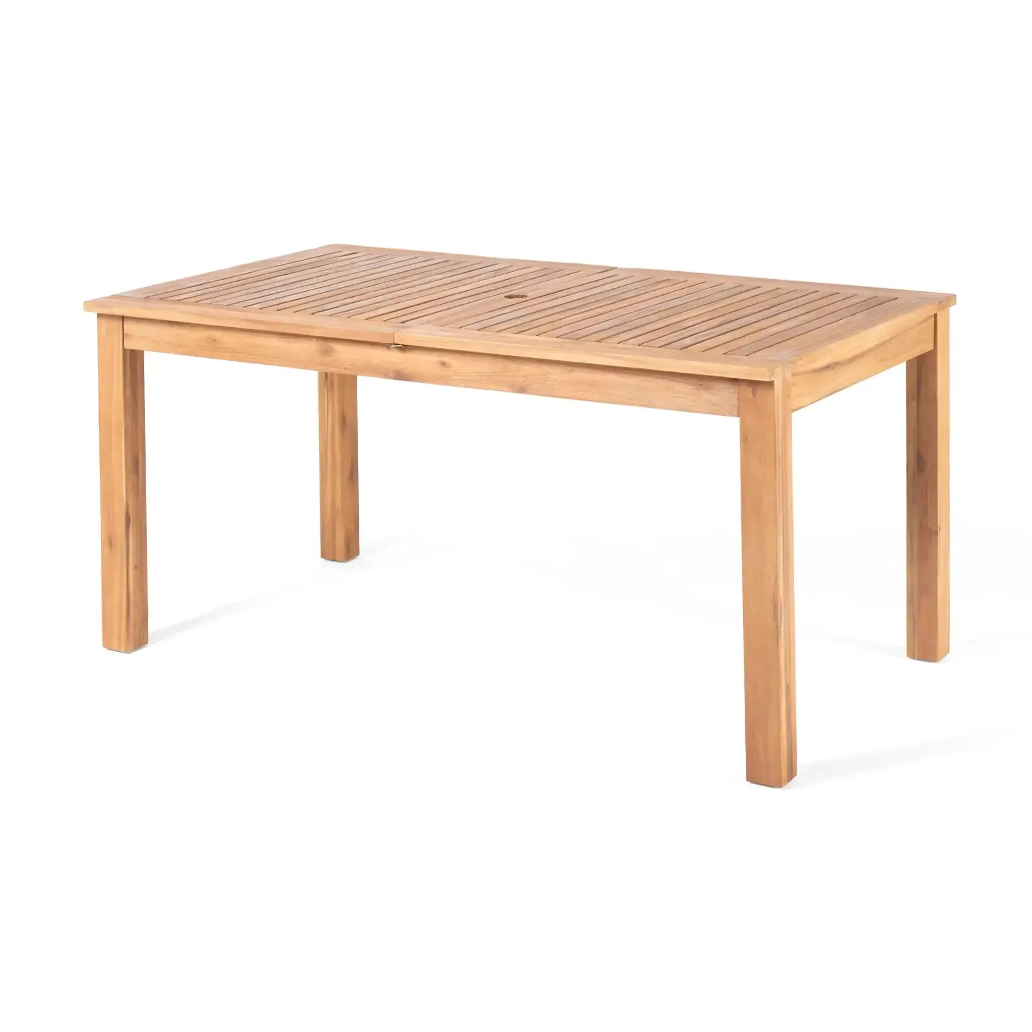 Outdoor Expandable Dining Table With Square Legs - Image 2