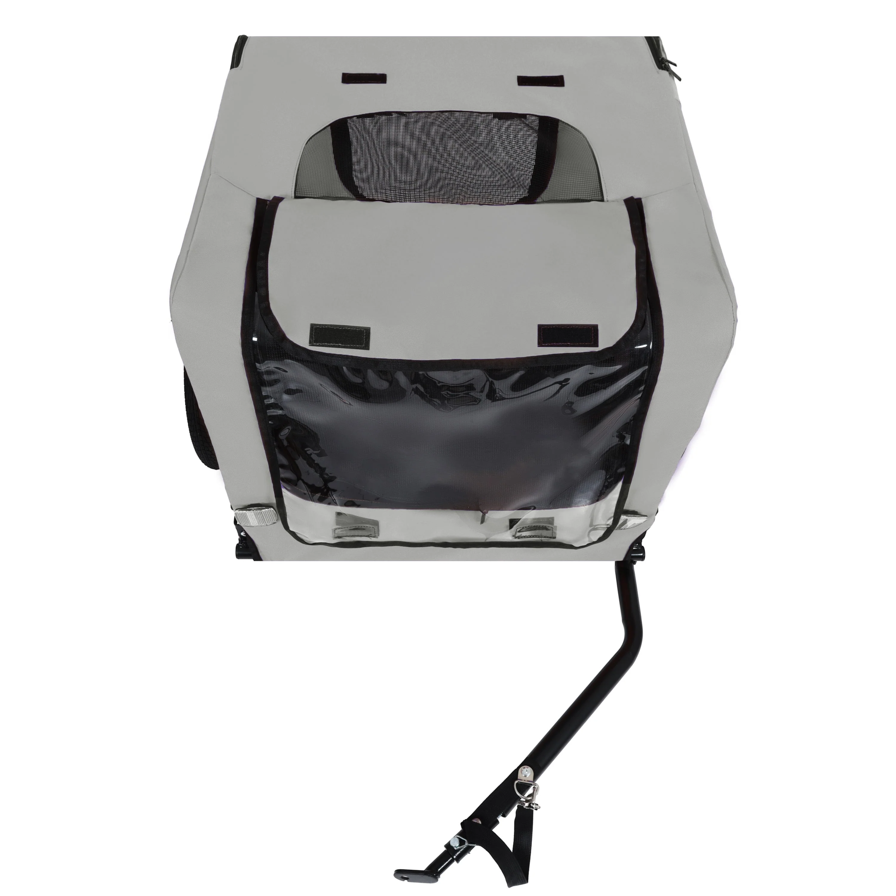 Outdoor Heavy Duty Collapsible Pet Bike Trailer with 16-Inch All-Terrain Wheels - Image 16