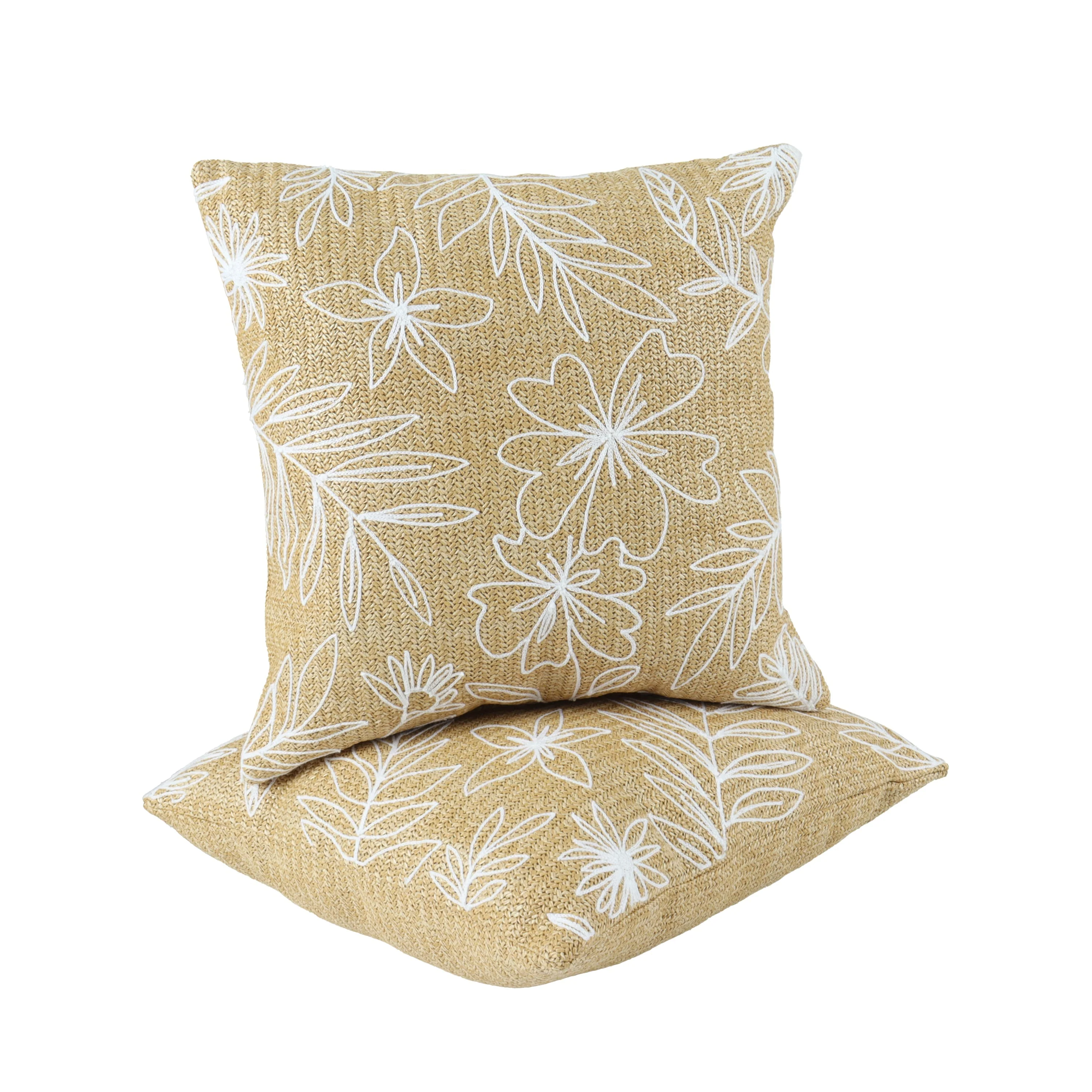 Outdoor/Indoor Decorative Throw Pillows with Inserts - Set of 2 - Image 10