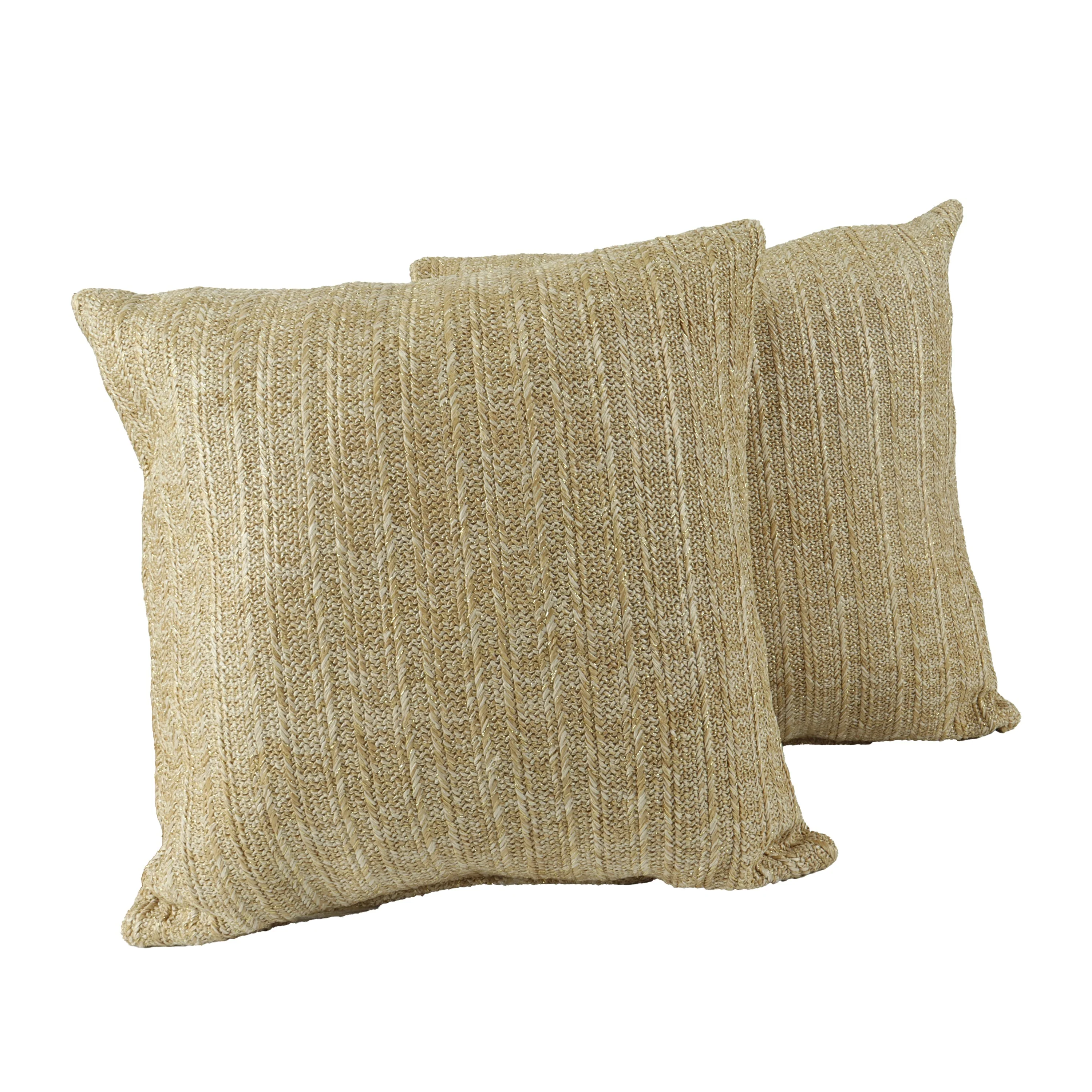 Outdoor/Indoor Decorative Throw Pillows with Inserts (Set of 2) - Image 10