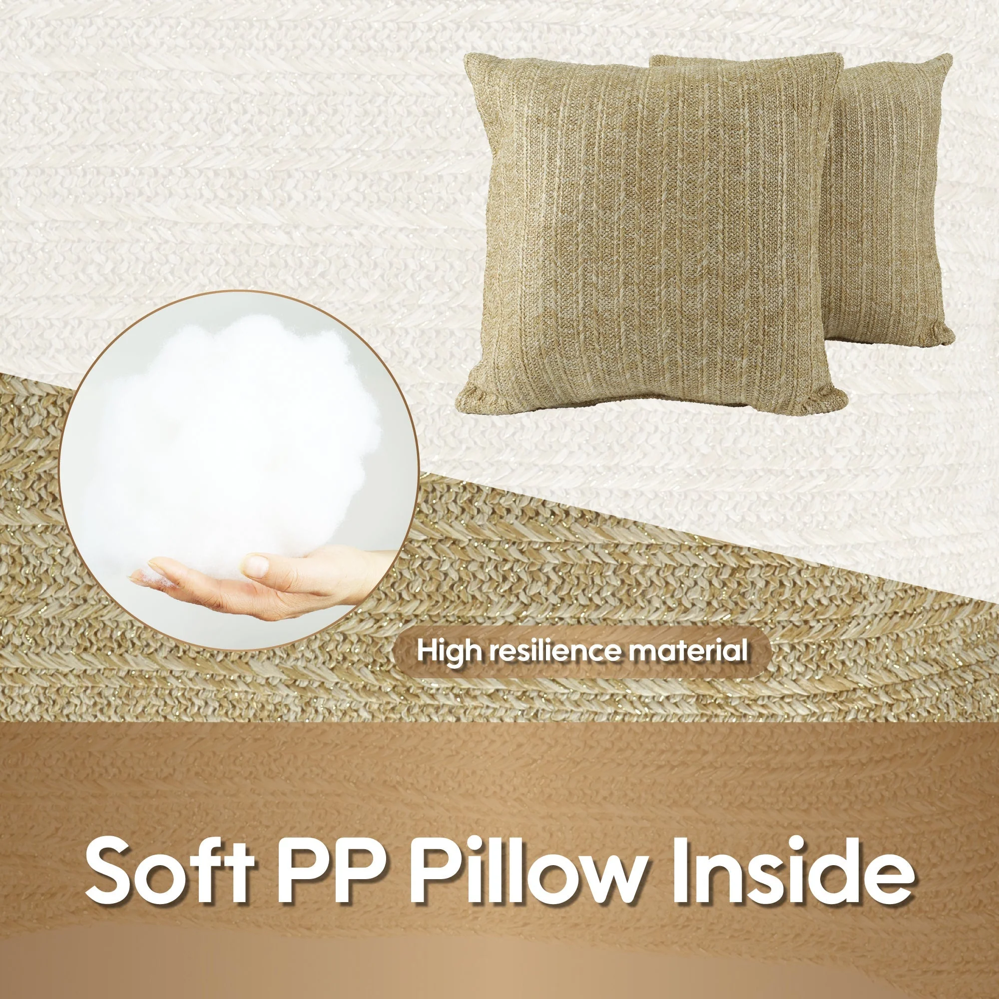 Outdoor/Indoor Decorative Throw Pillows with Inserts (Set of 2) - Image 4