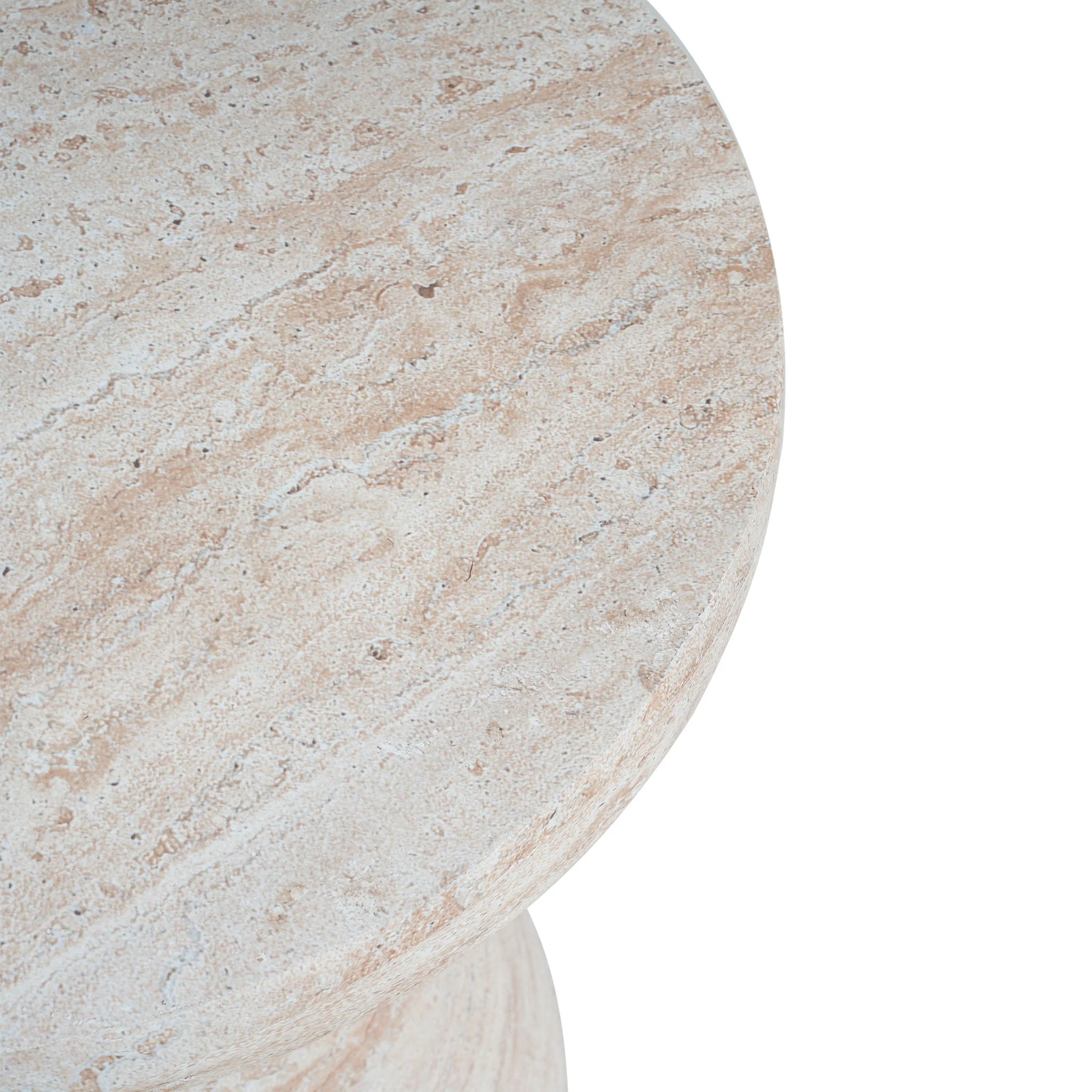Outdoor / Indoor Lightweight Concrete Side Table - Image 7
