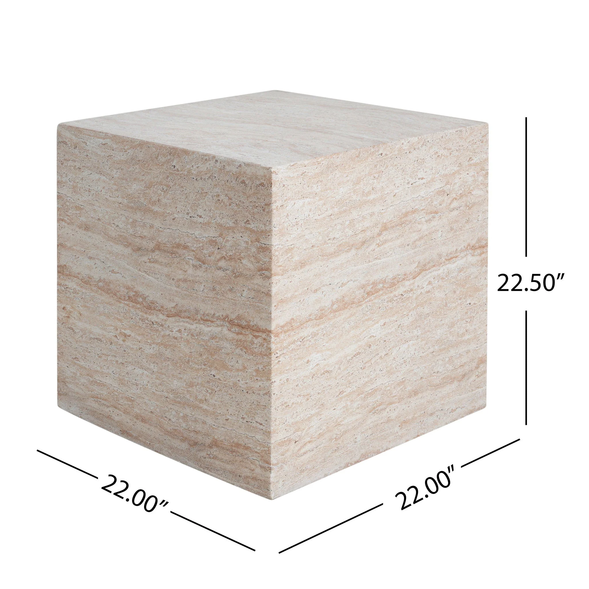 Outdoor / Indoor Square Lightweight Side Table - Image 8