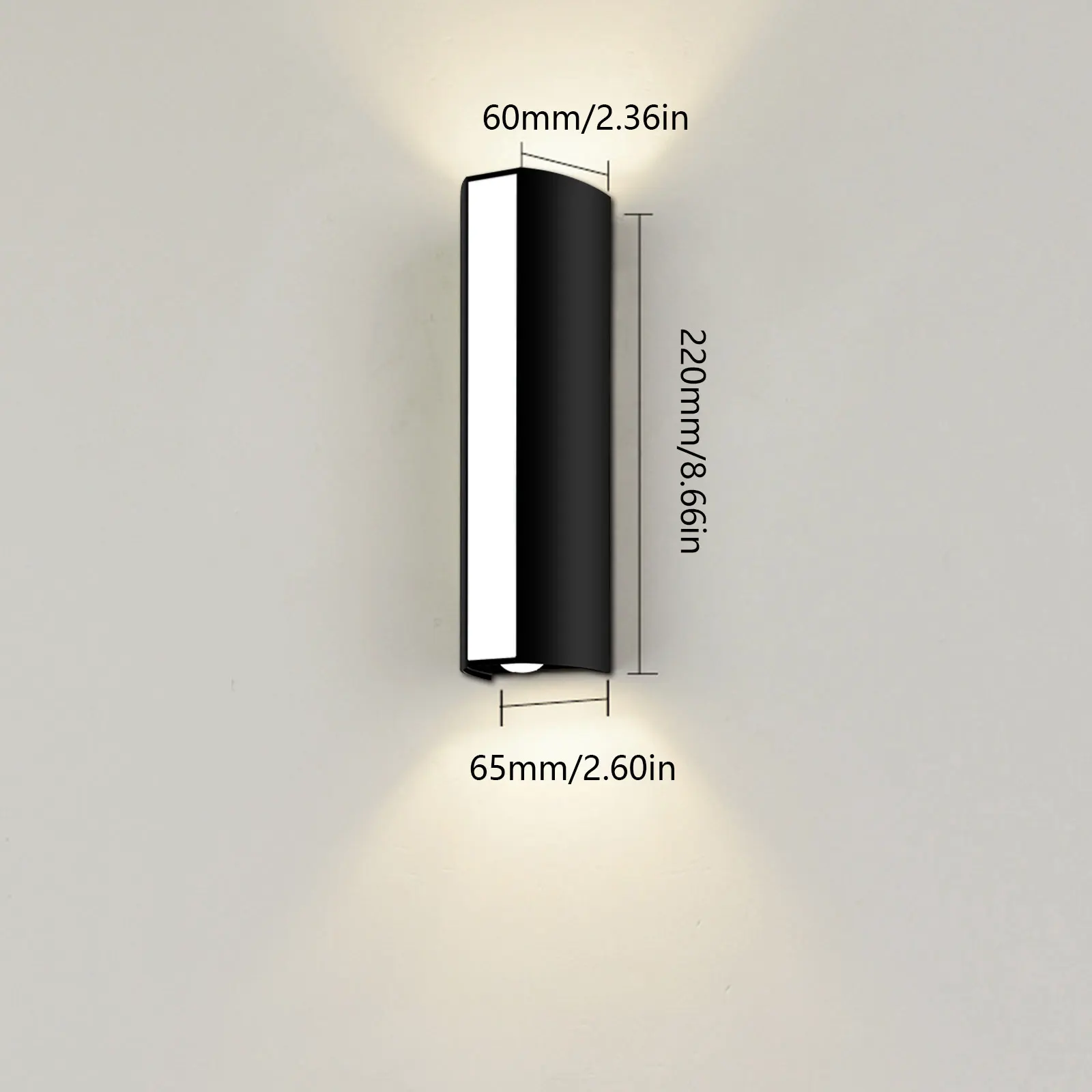 Outdoor LED Wall Light – 10W IP66 Waterproof Lamp for Home Exterior & Garden Decor - Image 4