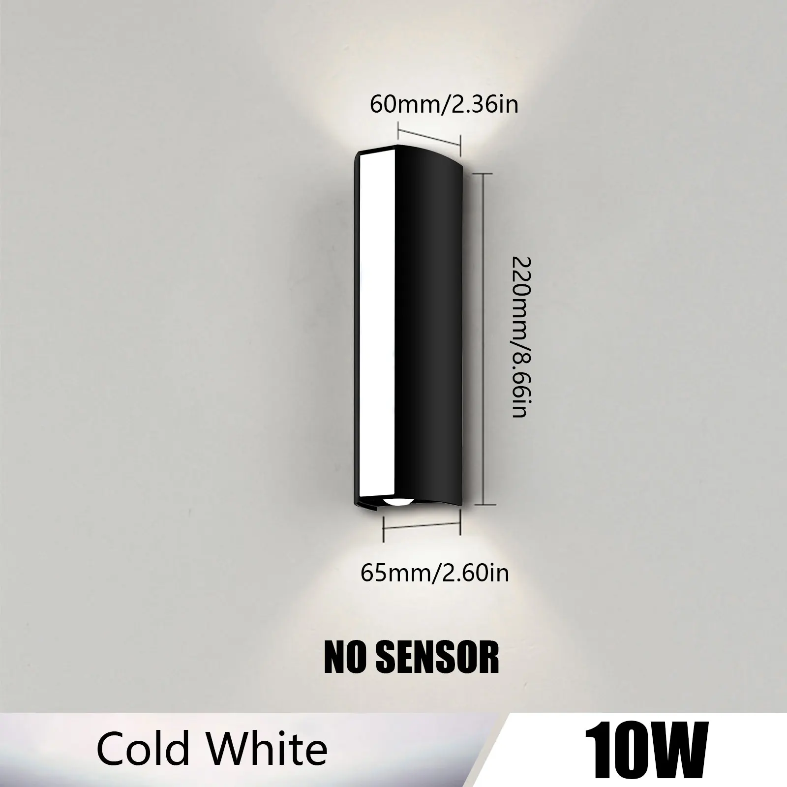 Outdoor LED Wall Light – 10W IP66 Waterproof Lamp for Home Exterior & Garden Decor - Image 8