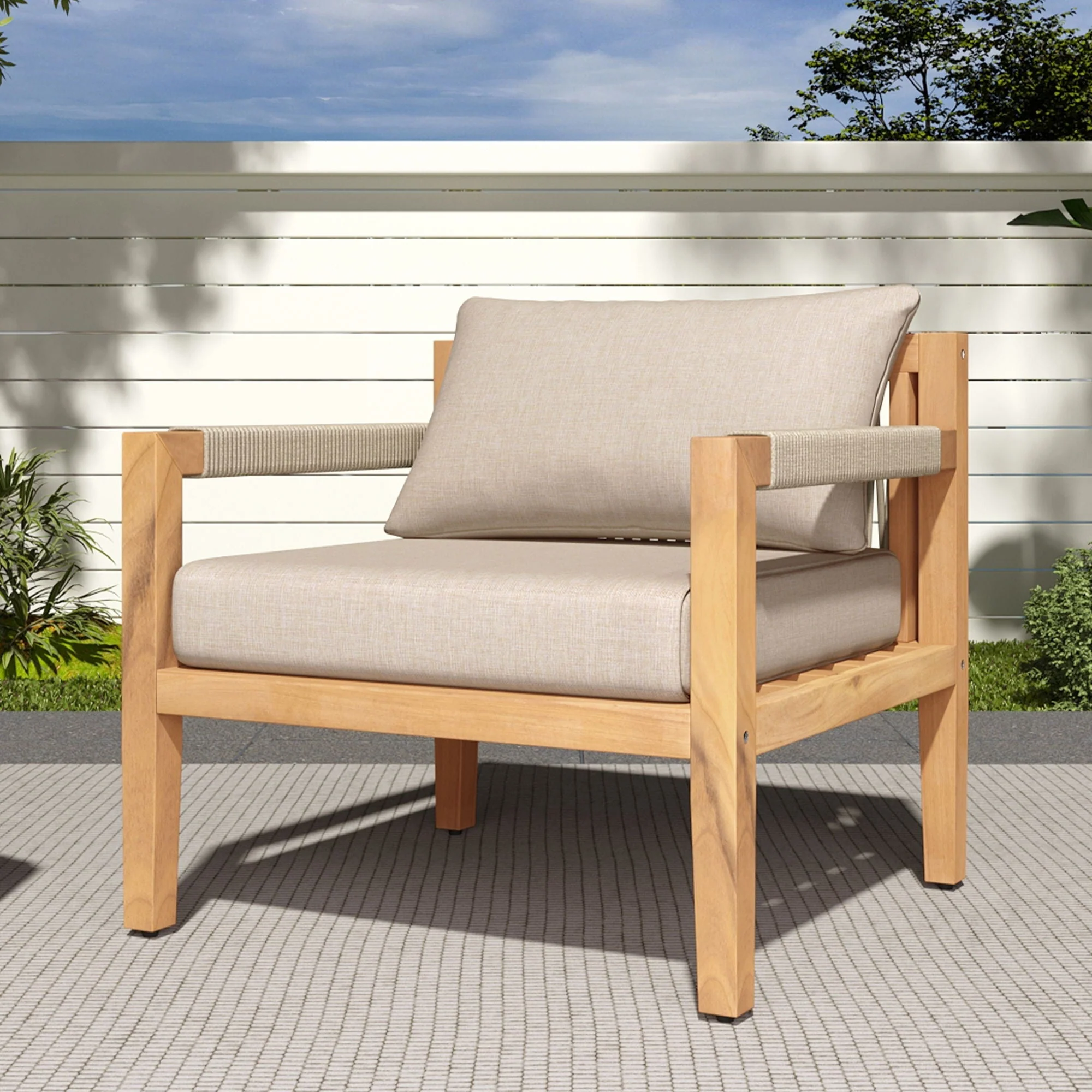 Outdoor Leisure Chair, Comfortable & Versatile For Any Patio - Image 7