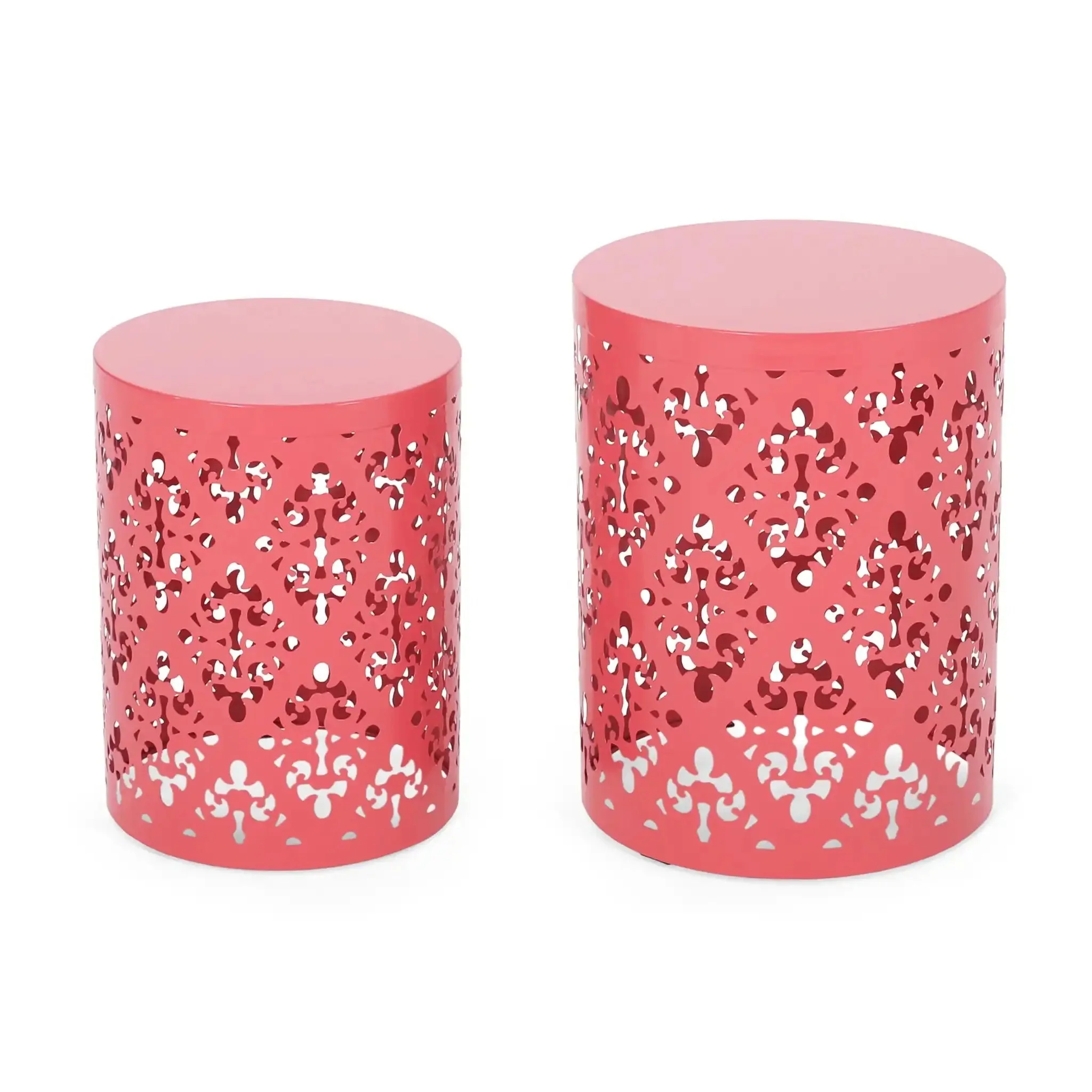 Outdoor Metal Modern Design End Table - Image 15
