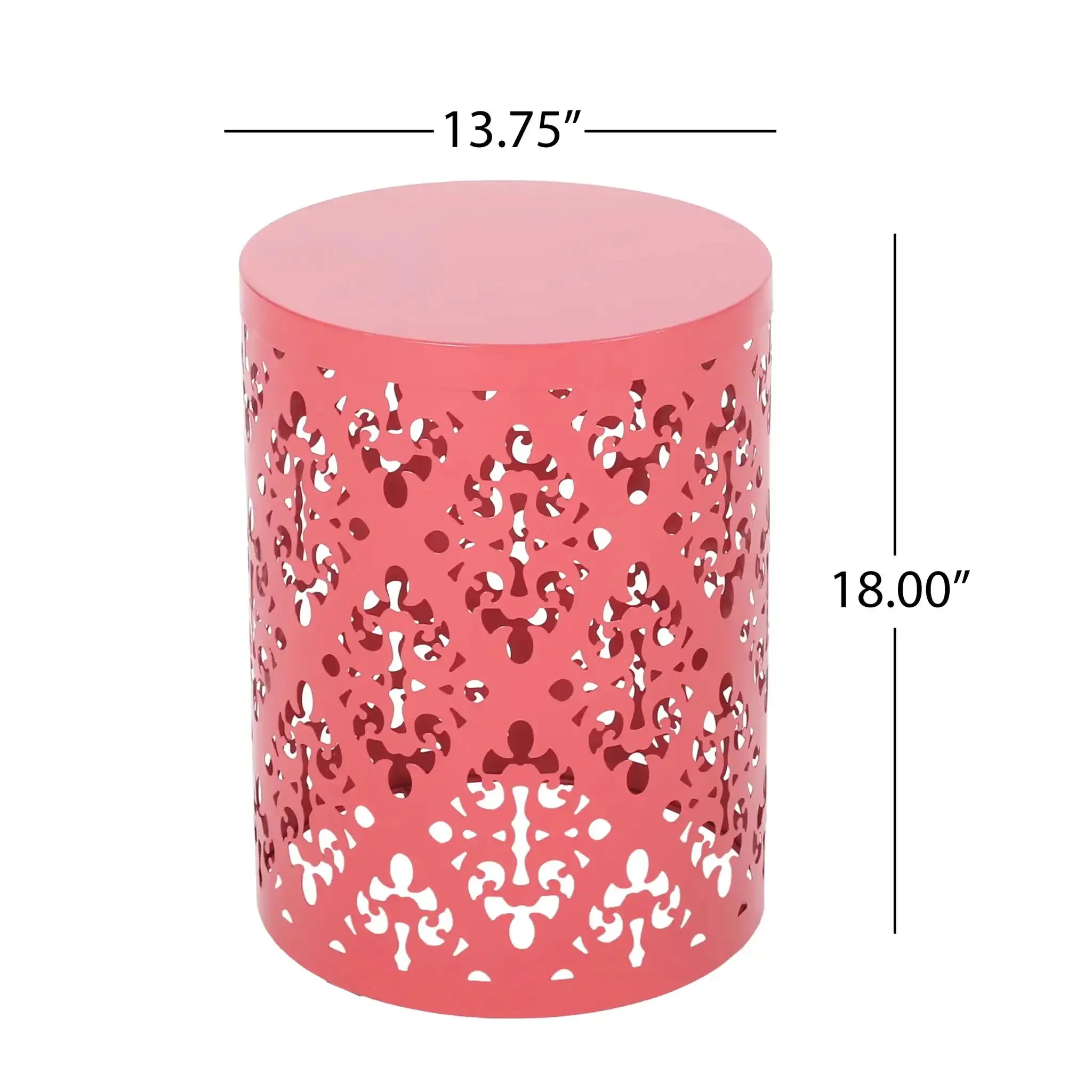 Outdoor Metal Modern Design End Table - Image 19