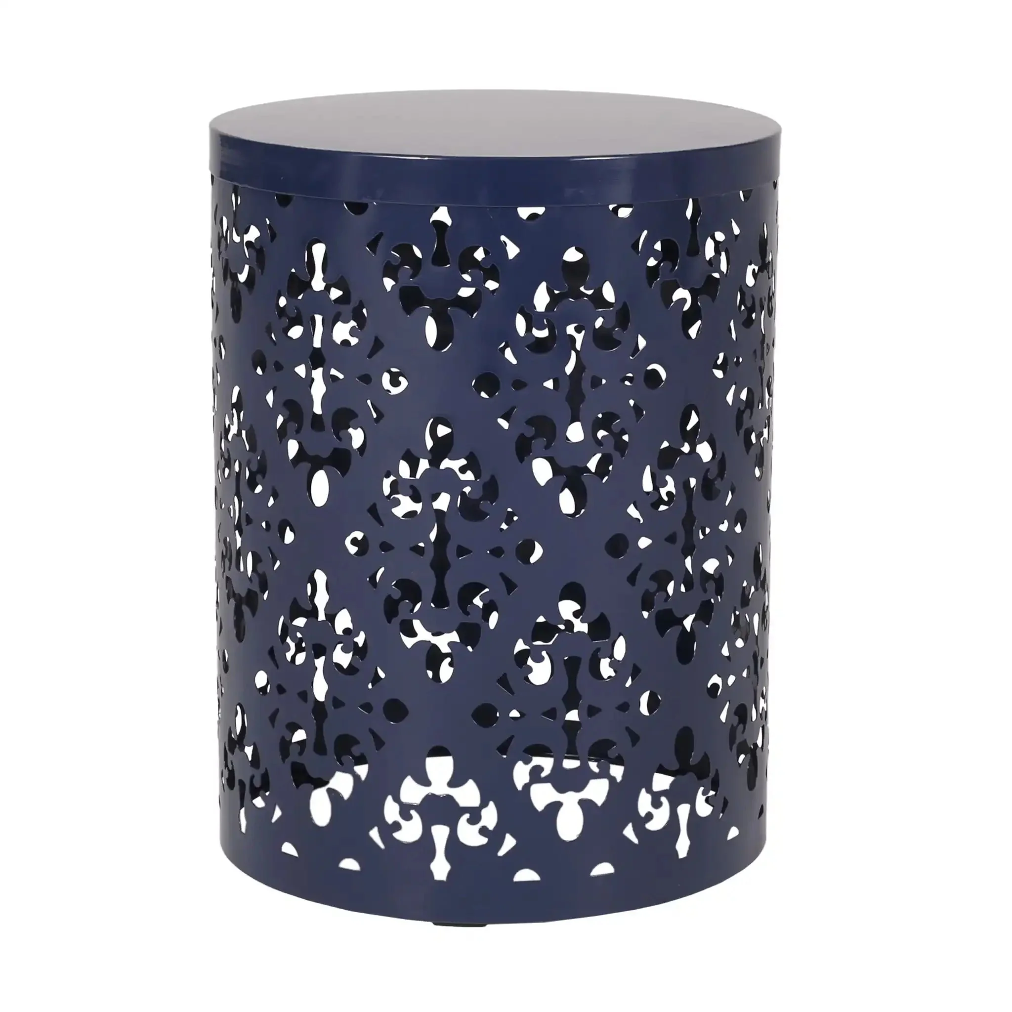 Outdoor Metal Modern Design End Table - Image 2