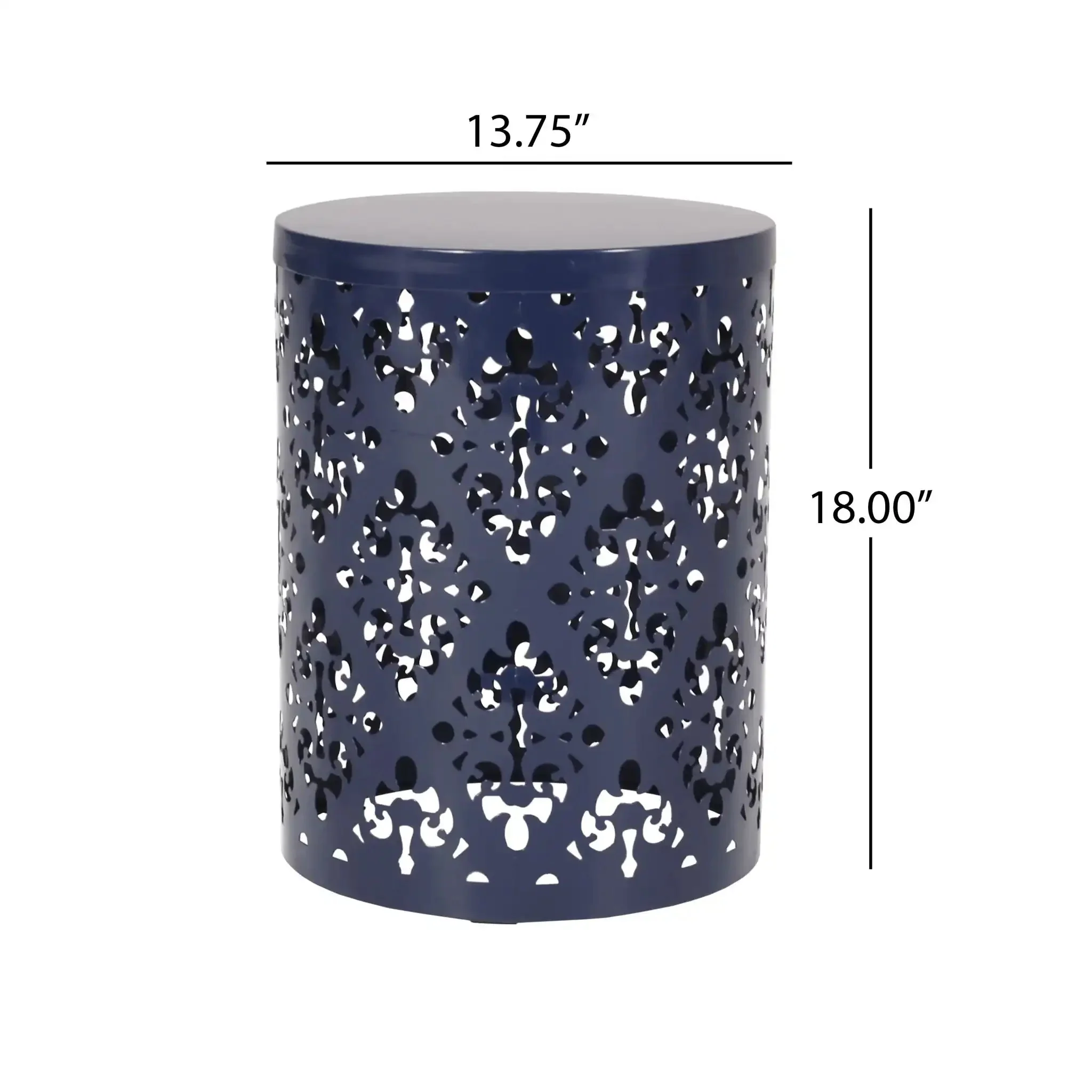 Outdoor Metal Modern Design End Table - Image 21