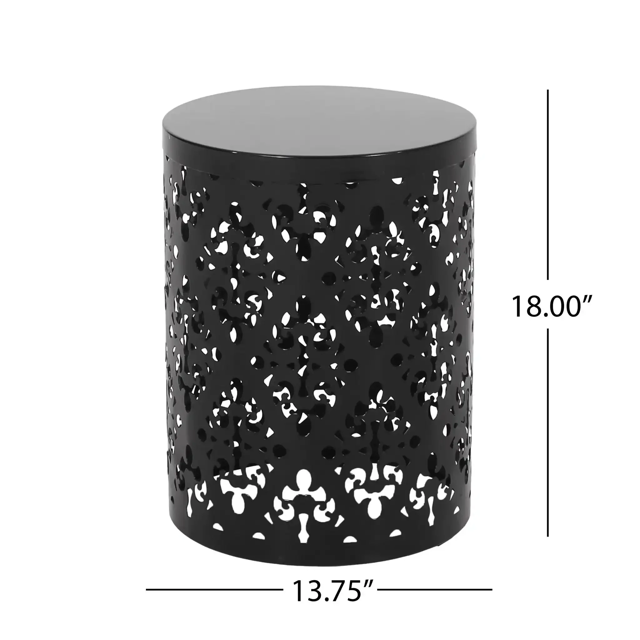 Outdoor Metal Modern Design End Table - Image 22