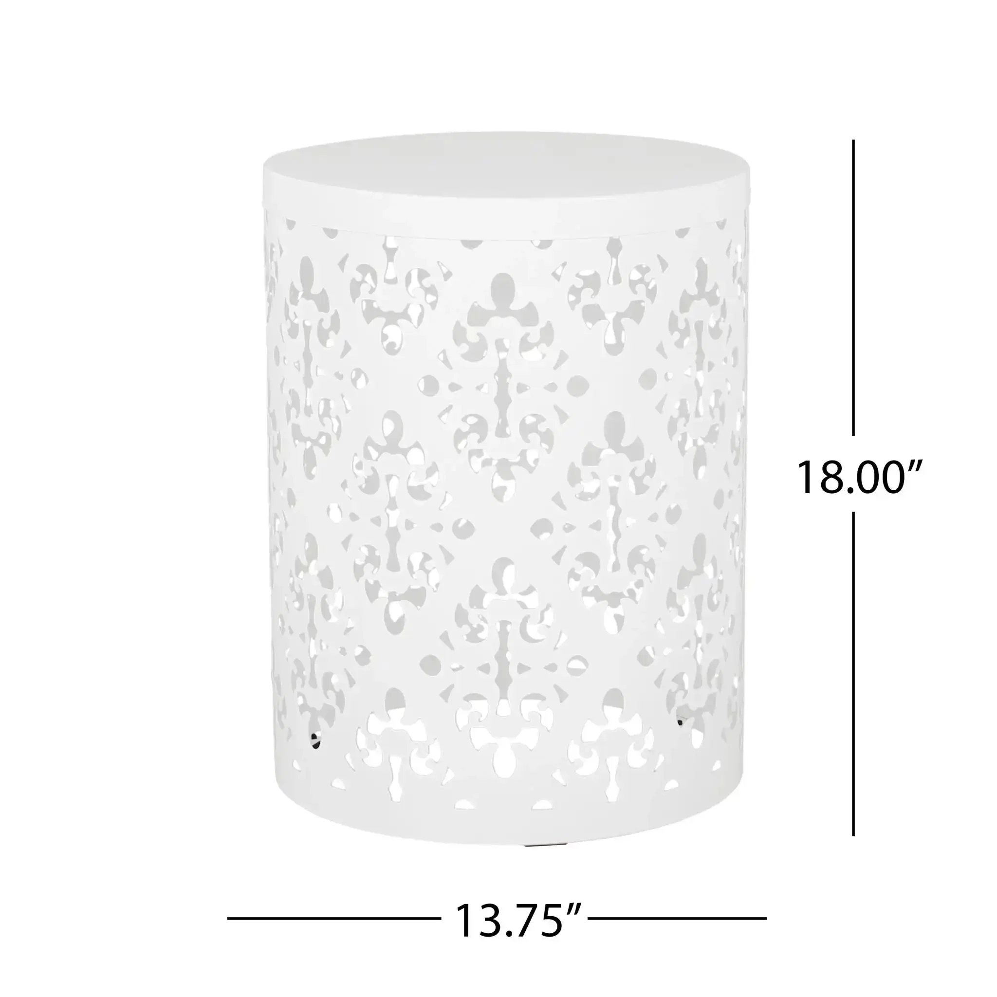 Outdoor Metal Modern Design End Table - Image 23