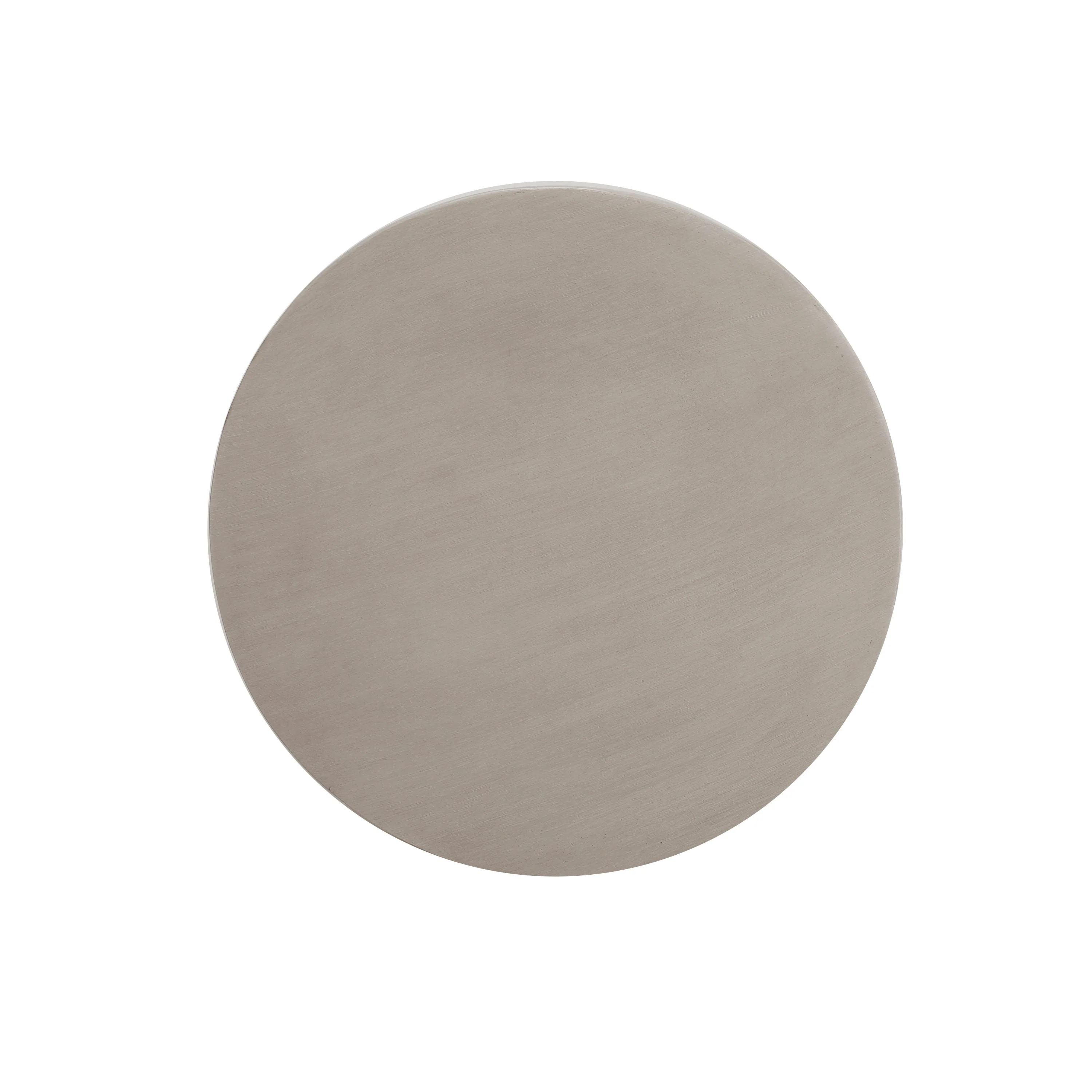 Outdoor MGO Round U-Shape Side Table Light Grey - Image 10