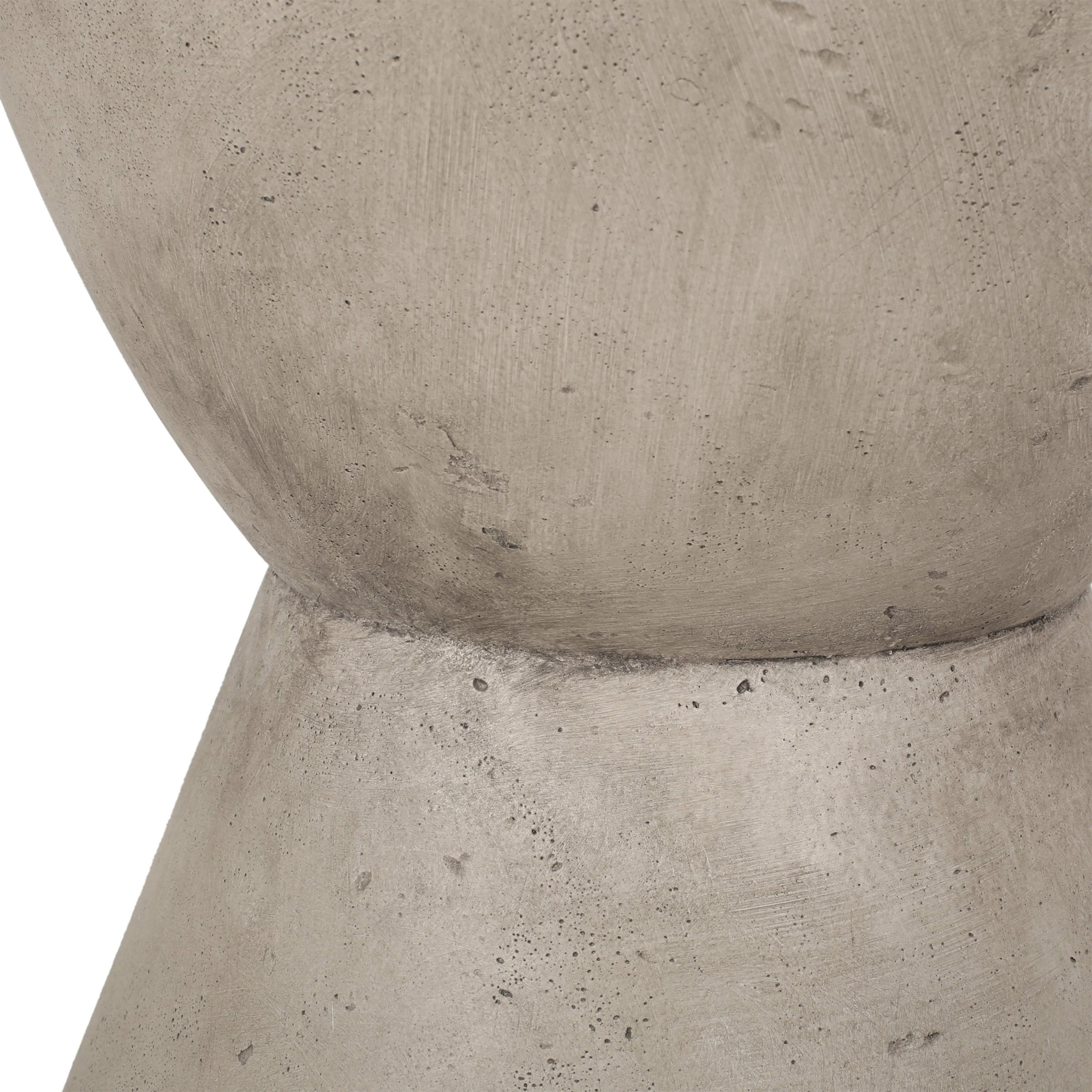 Outdoor MGO Side Table, Light Grey - Image 7
