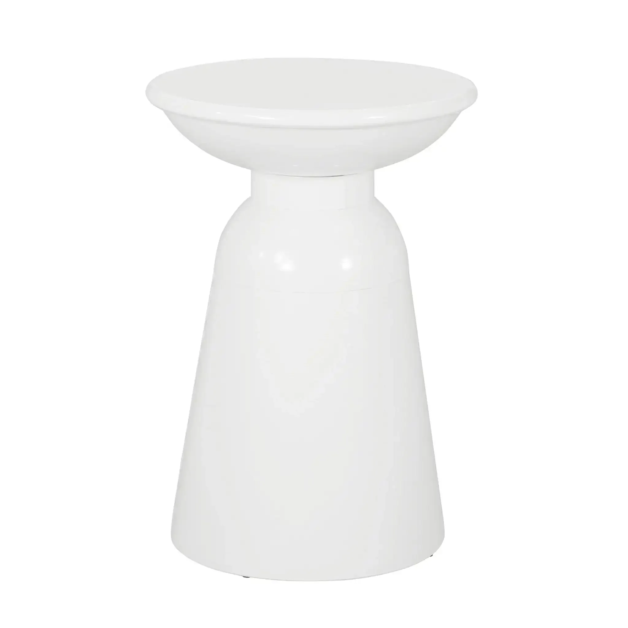 Outdoor Modern Metal End Large Table - Image 2