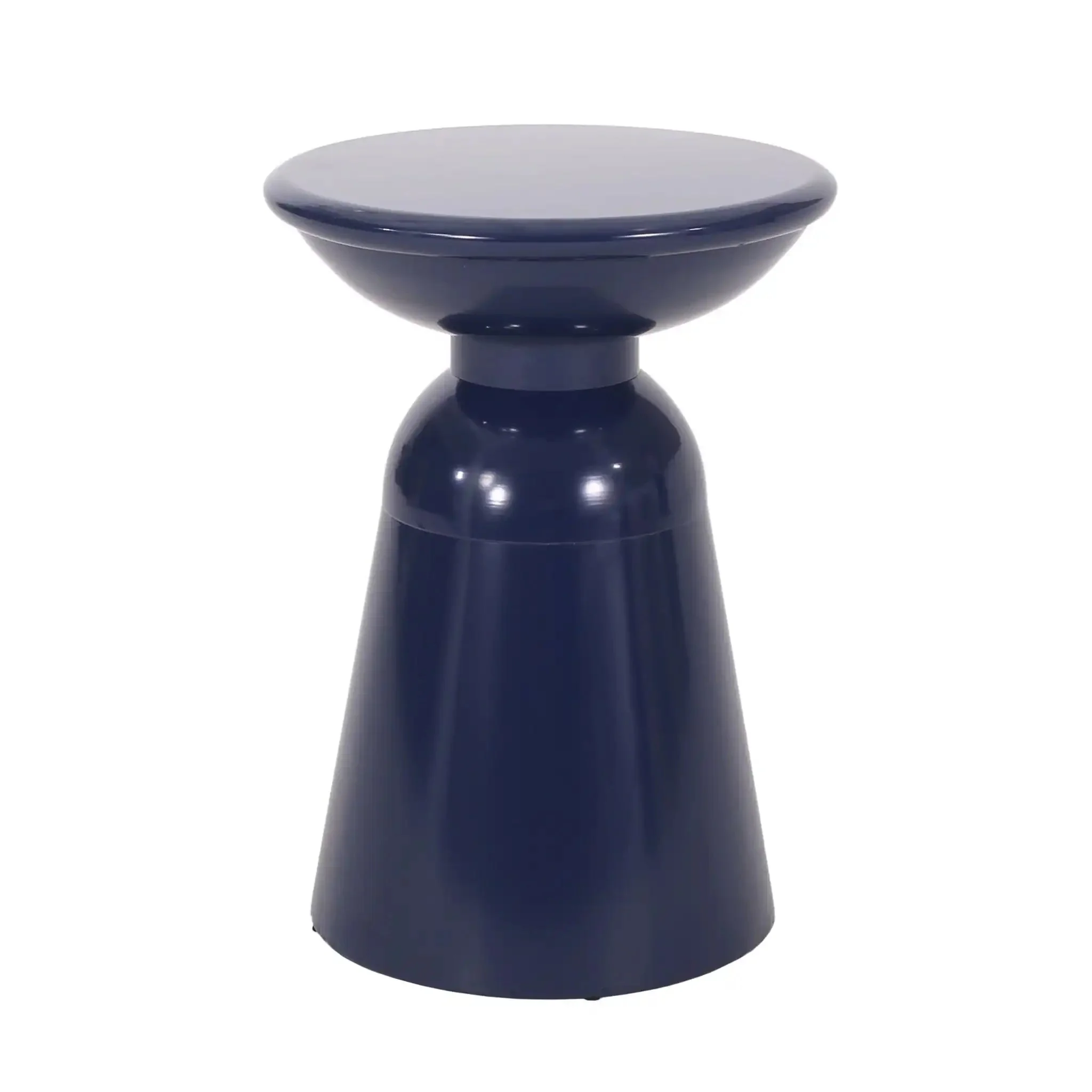 Outdoor Modern Metal End Large Table - Image 3
