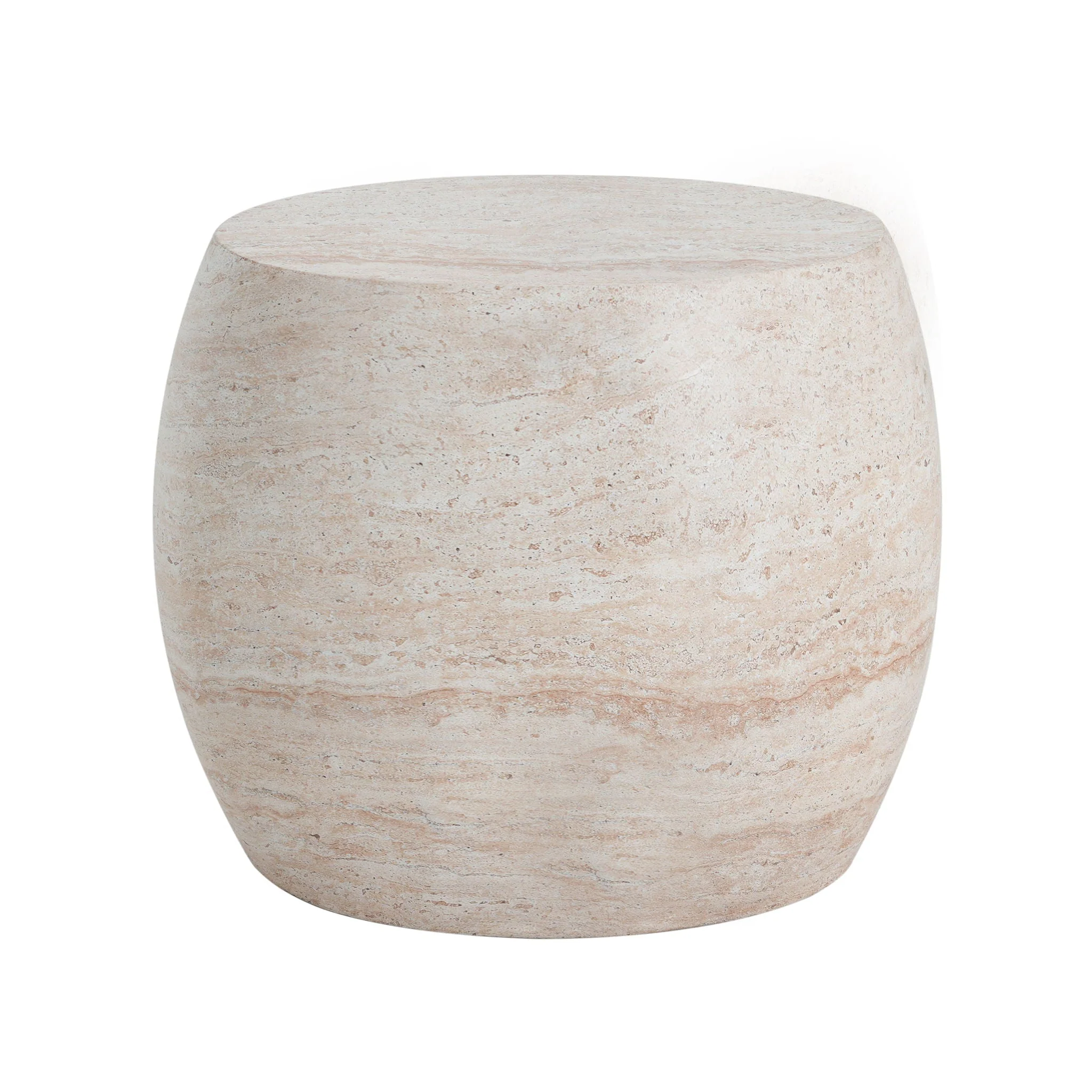 Outdoor Oval Shaped Side Table - Image 2