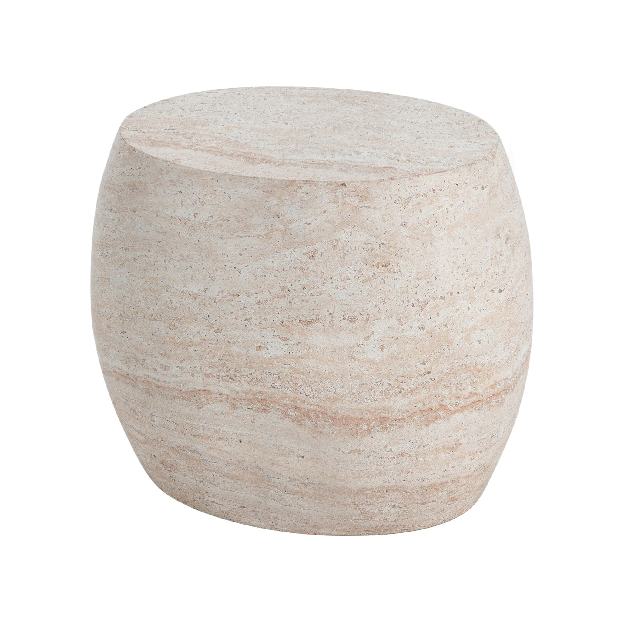 Outdoor Oval Shaped Side Table - Image 8