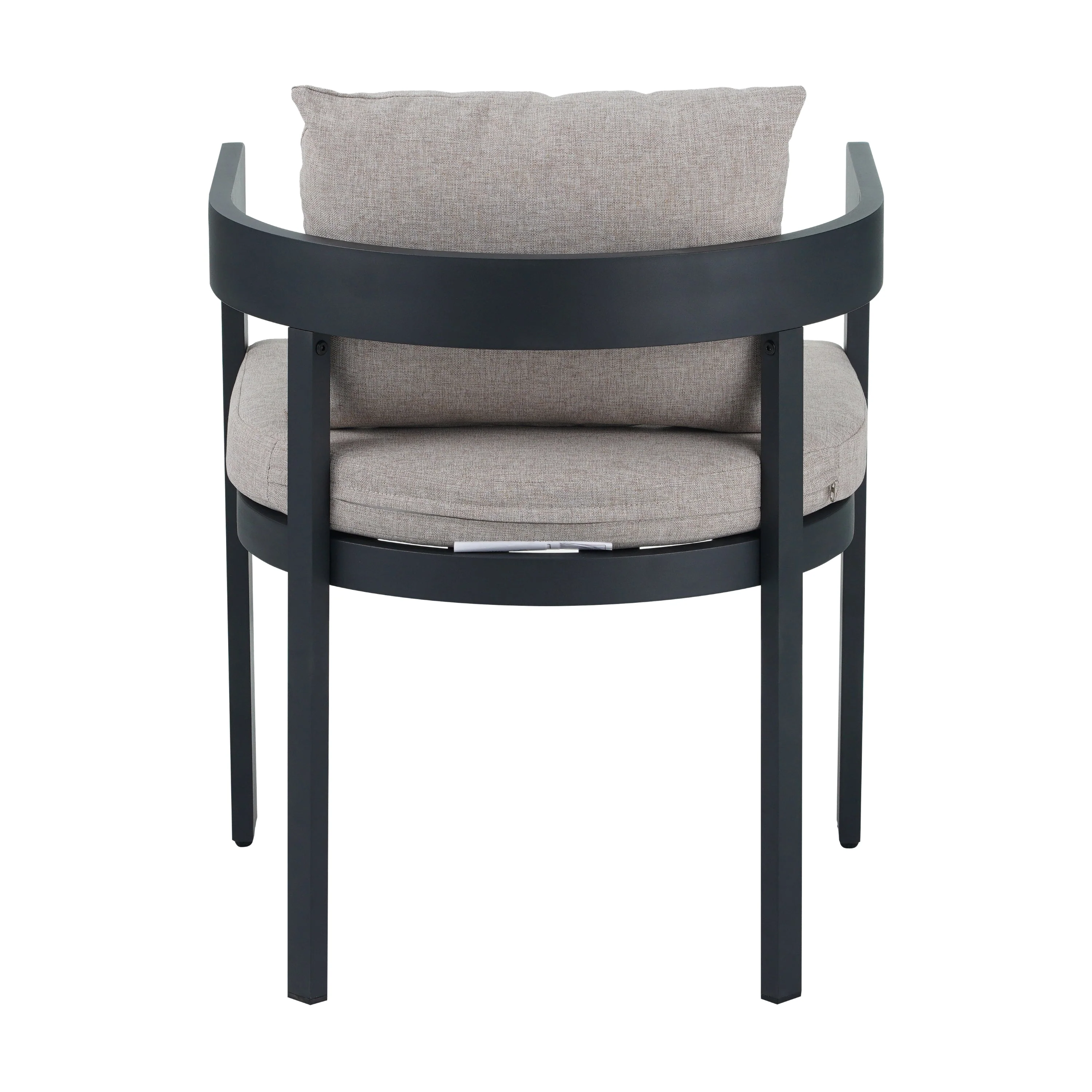 Outdoor Patio 7PCS Dining Set with Aluminum Chairs and Acacia Wood Table - Image 9