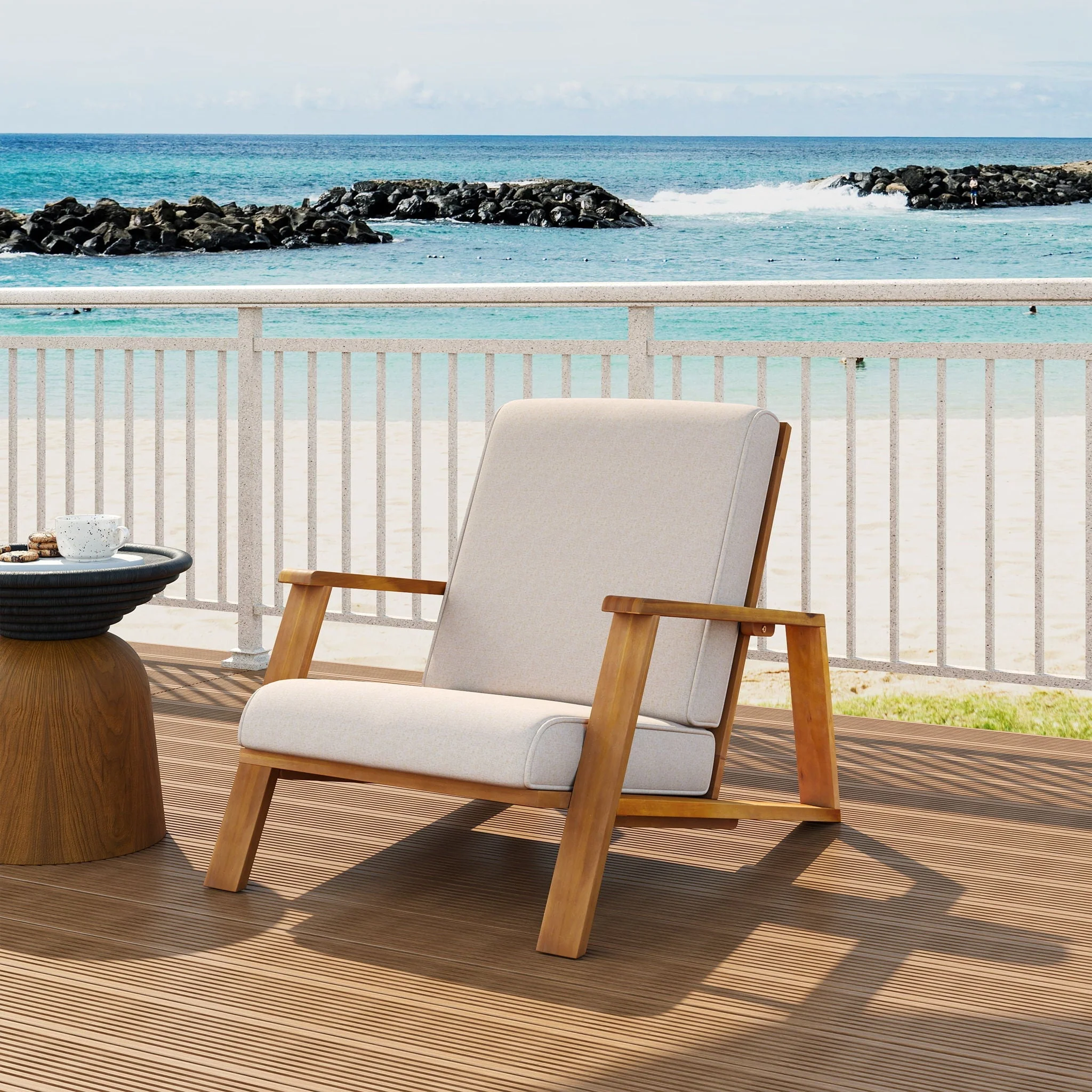 Outdoor Patio Lounge Chair - Image 8