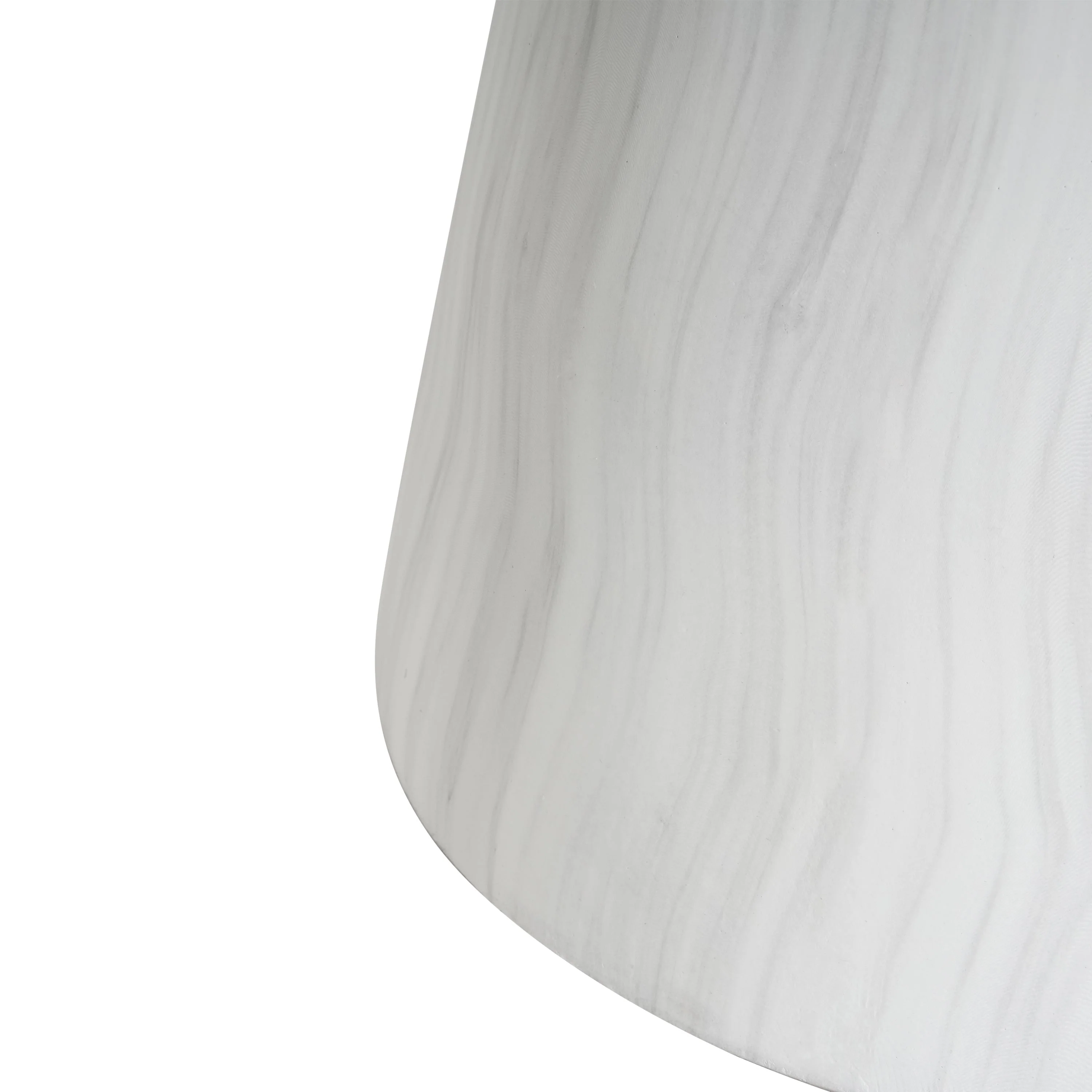 Outdoor Ponti Travertine Side Table, White - Image 10
