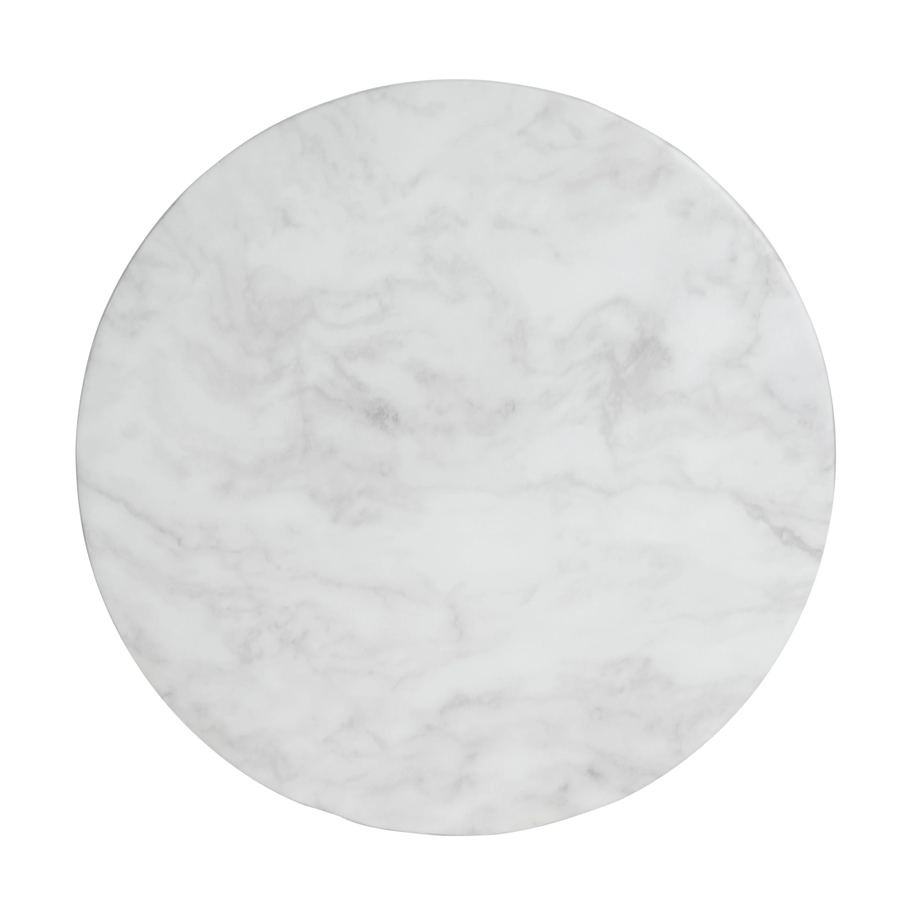 Outdoor Ponti Travertine Side Table, White - Image 6